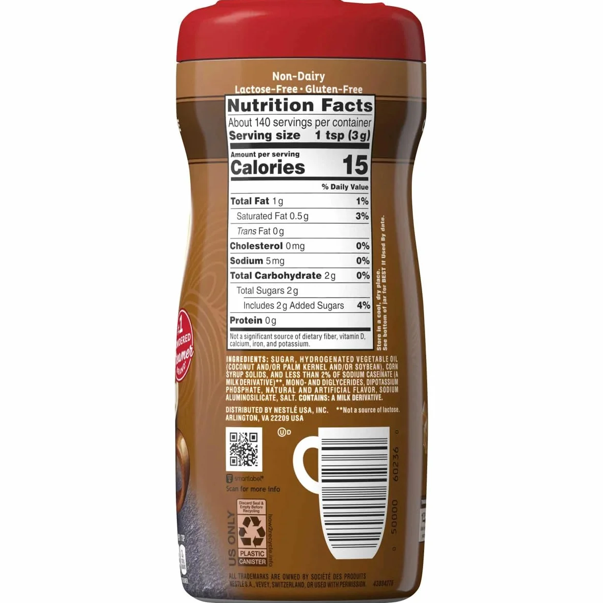 Coffee-mate Cafe Collection Caramel Macchiato, 15-Ounce, Pack of 3