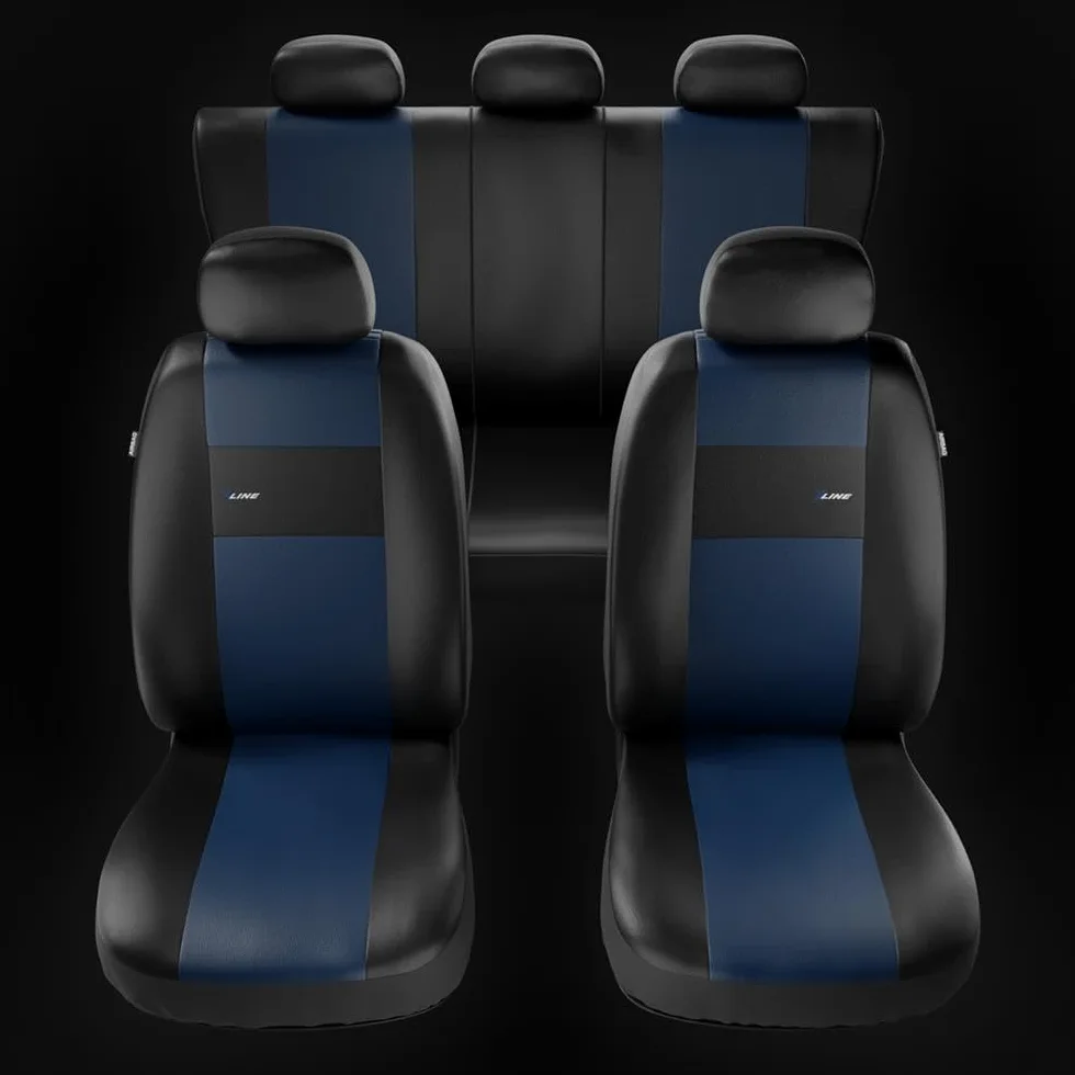 Mossa Fundas Asientos Coche aptas para BMW 5 1995-2024 XL-BL | Berlina, Touring - Berlina, Touring, E39, E60, E61, F10, G30, G31