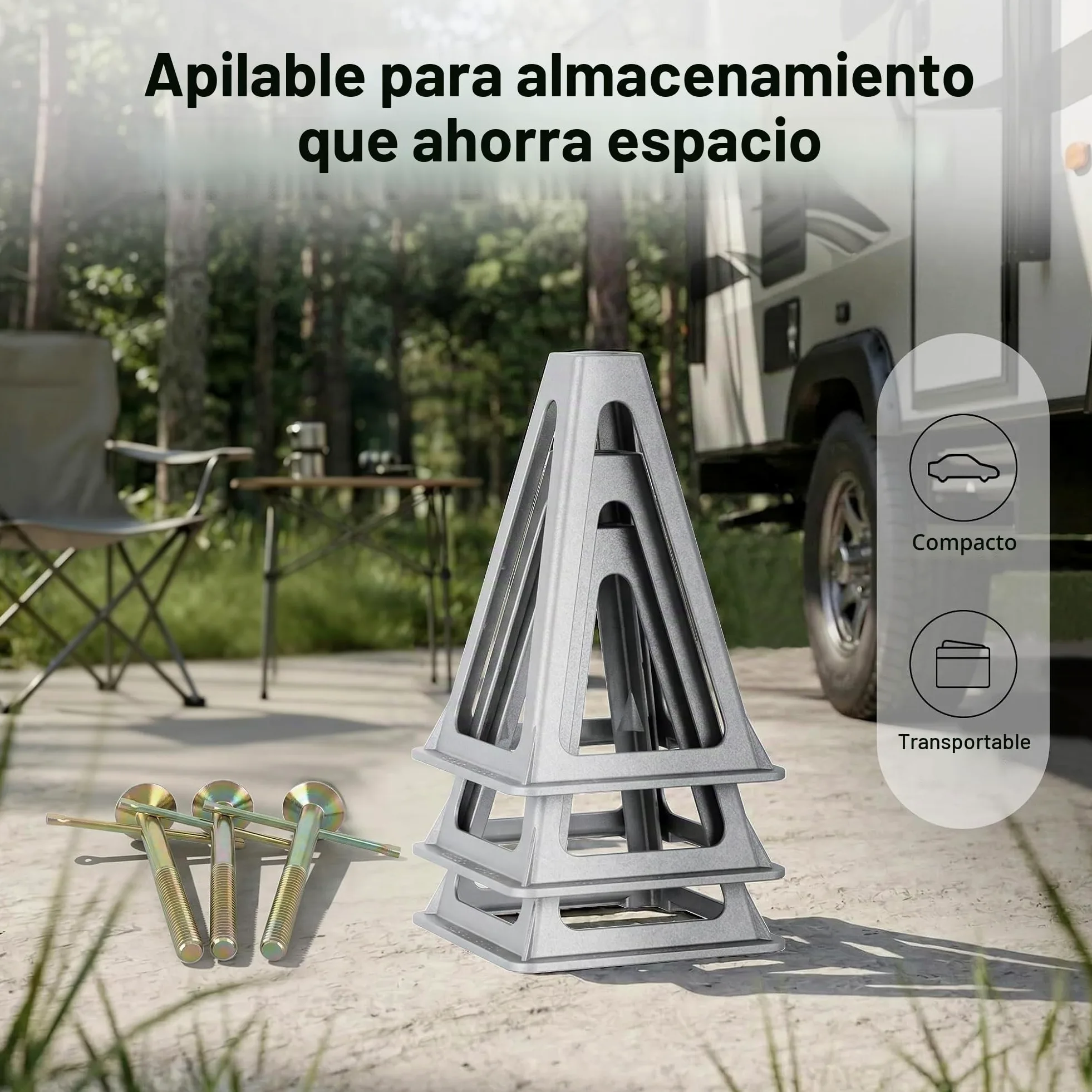 Bastidores de aluminio para caravanas y remolques Bastidores de 4 piezas