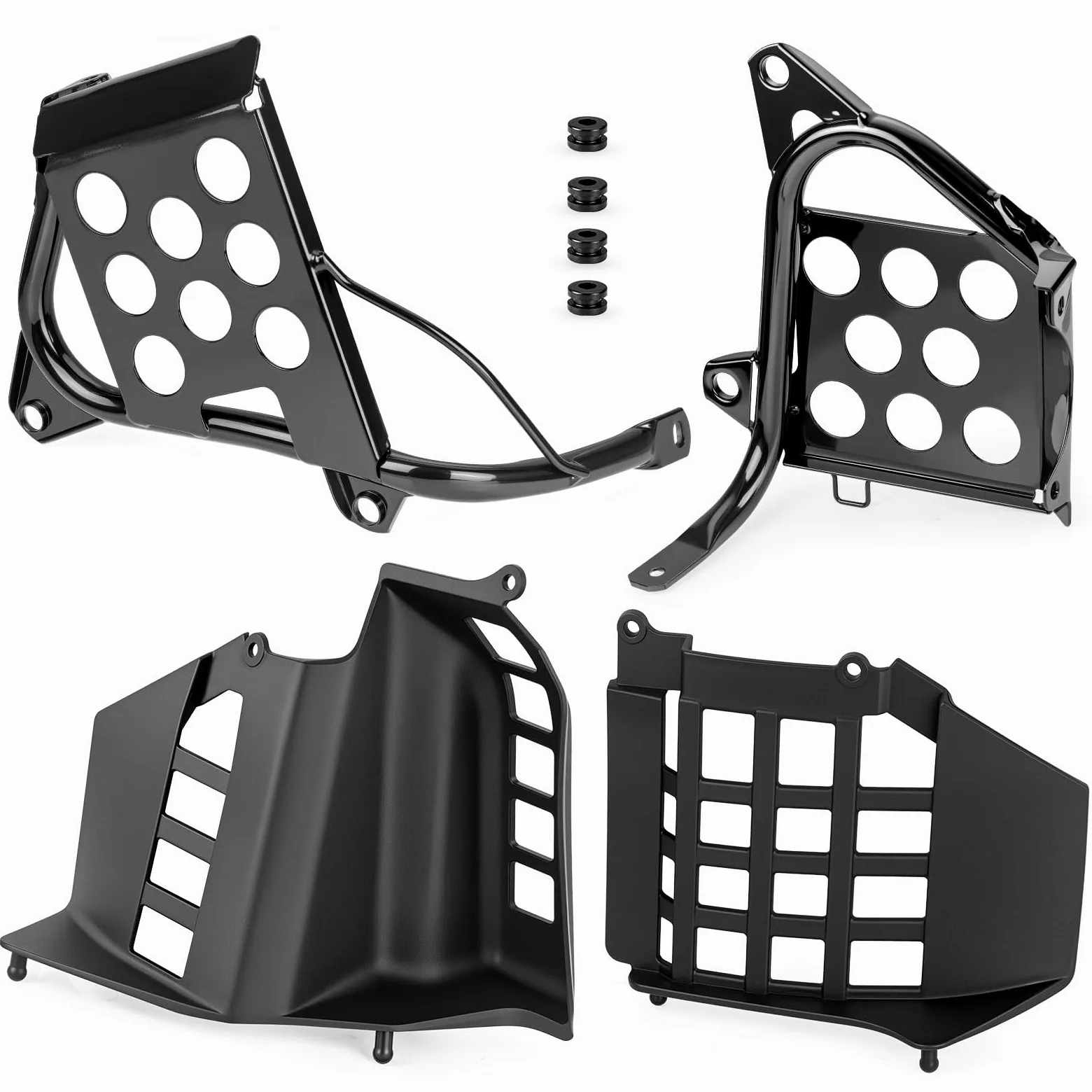 Barras Nerf L+R y reposapiés para Yamaha Banshee 350 YFZ350 1990-2006 3GD-27445-00-00 3GG-21691-00-00
