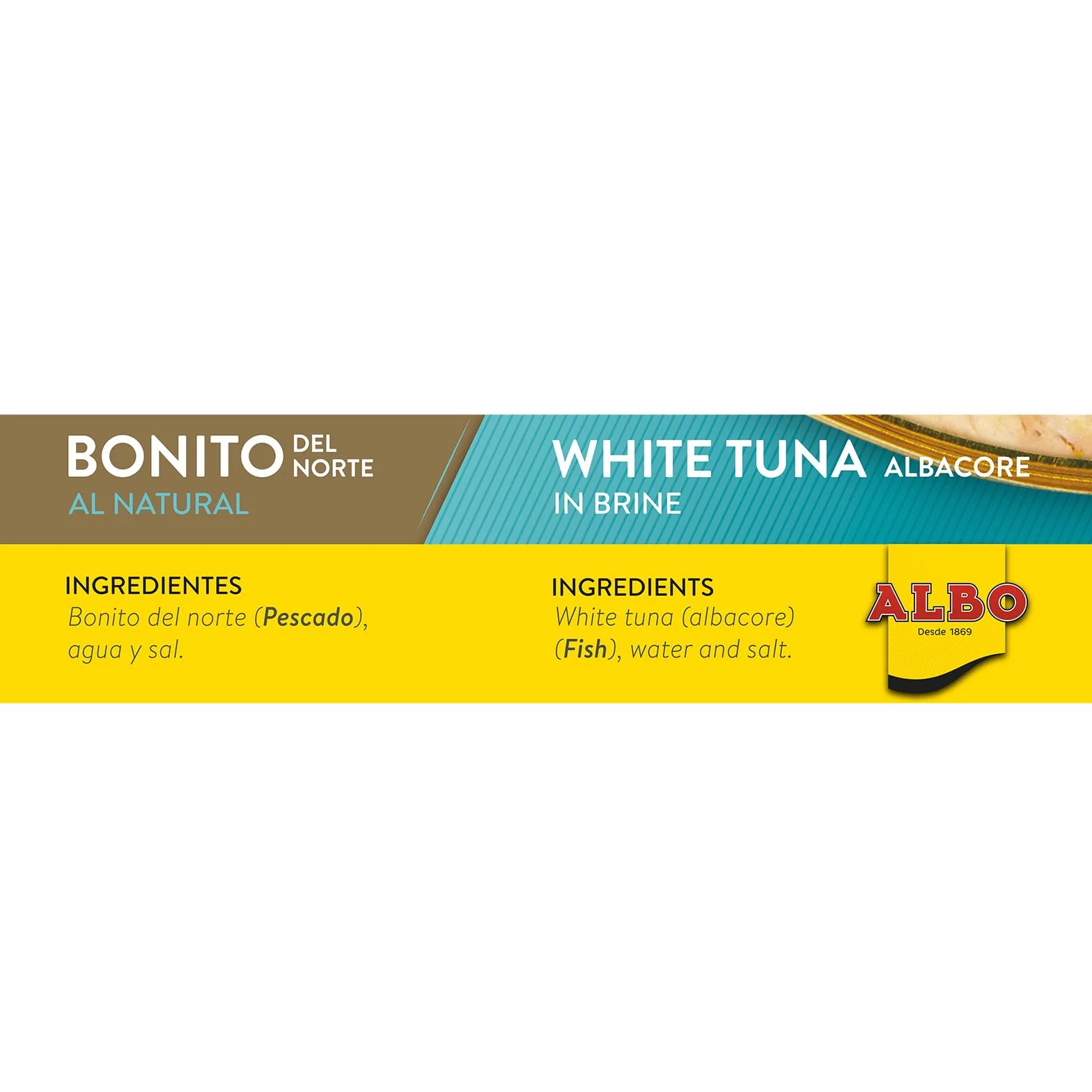 Albo Conserva de Bonito del Norte al Natural, 112 g