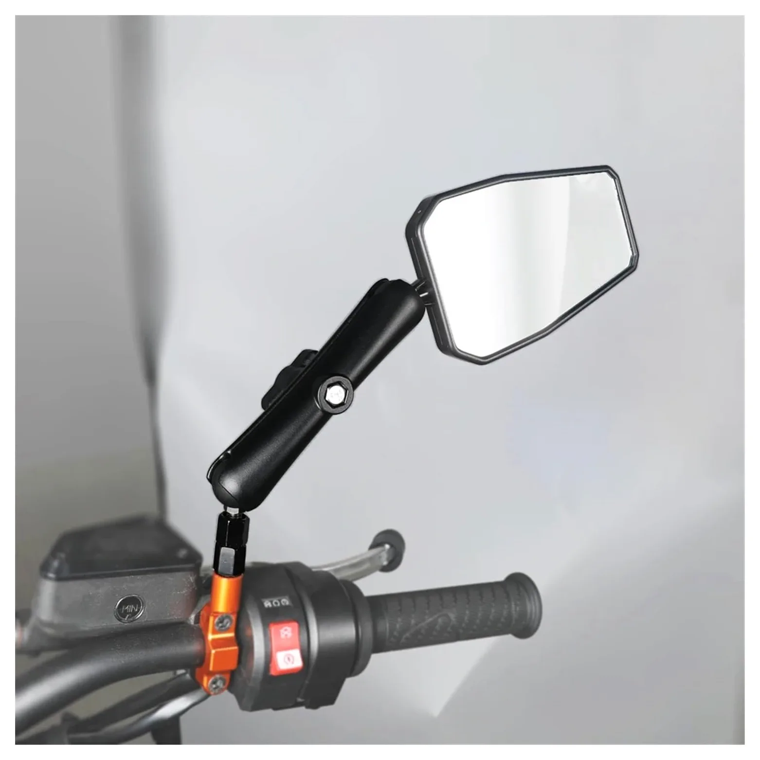 Espejo retrovisor Espejos Retrovisores para Manillar De Motocicleta Y Scooter para CFMOTO 400GT 650GT 650TRG GT650 250CLX 700 CL-X 700CLX retrovisor del Manillar