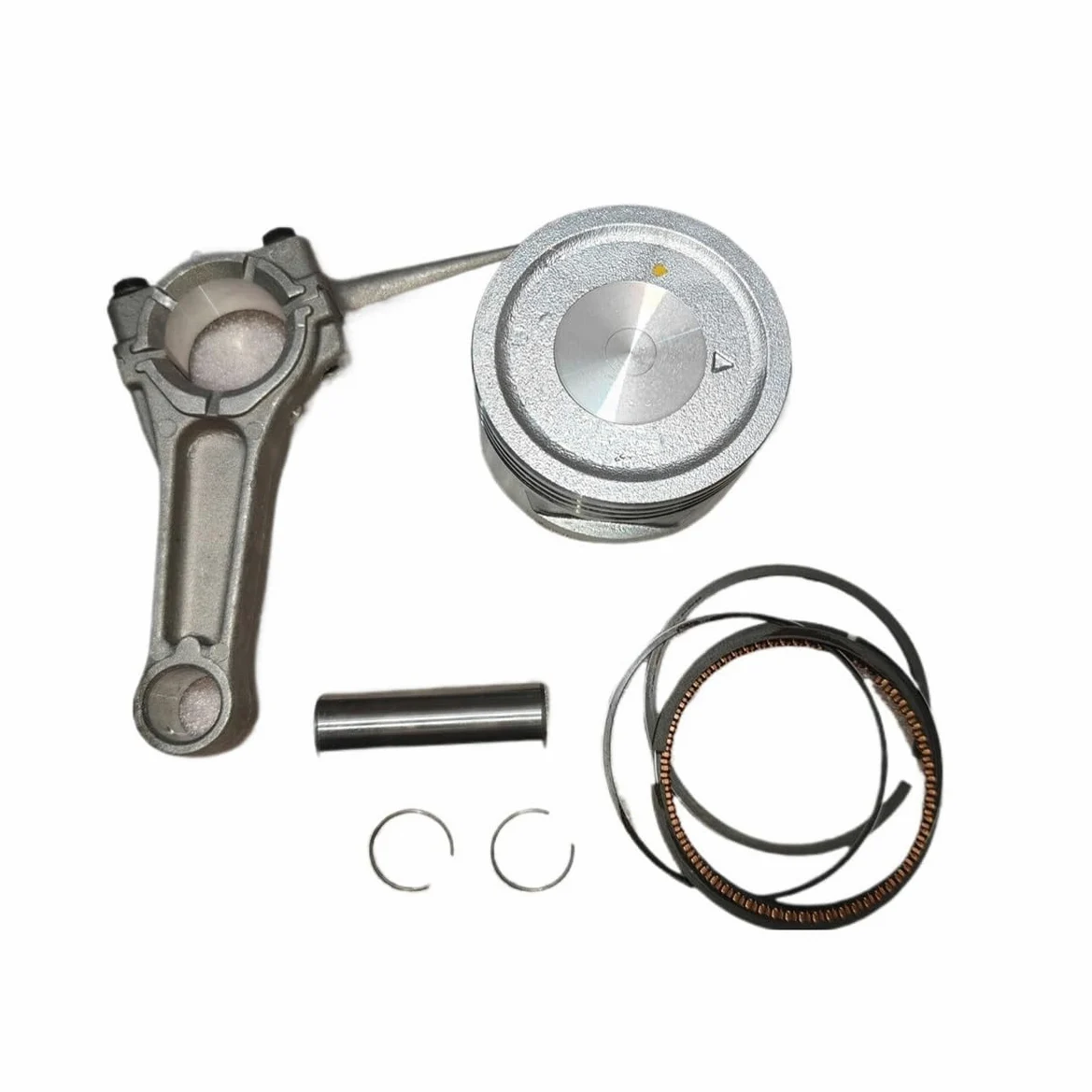 Kit de pistón generador con Anillos, Pasador y Seguridad, biela Apta for 177F GX270 270cc, Piezas Bomba Agua cultivador 4 Tiempos, Motor refrigerado