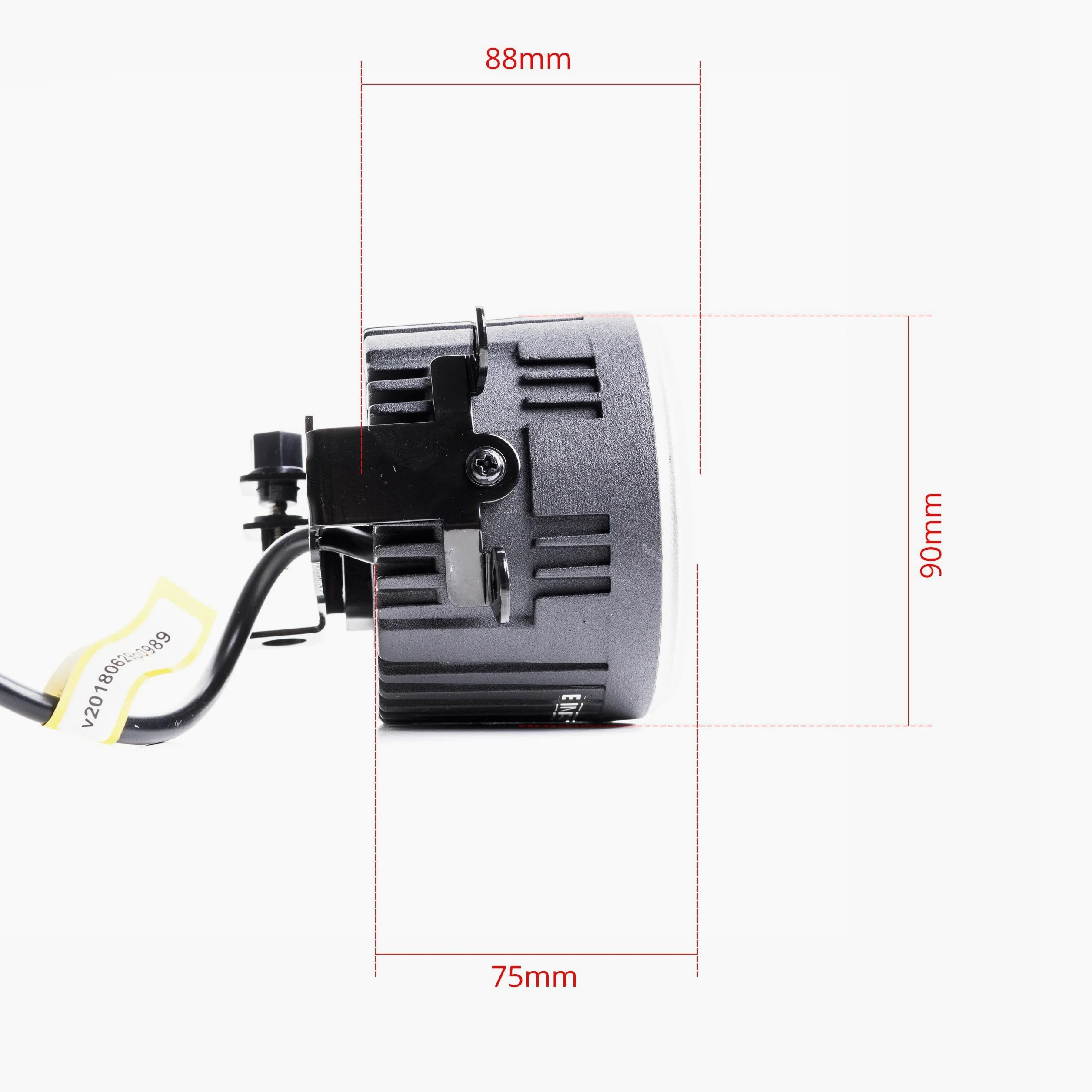 EinParts 2 en 1 Luz de circulación diurna del coche LED con certificado E4 R87, Luz Antiniebla Delantera Para Citroen, Dacia, Nissan, Opel, Fiat, Peugeot, Renault, Ford, Honda, Suzuki, Mitsubishi