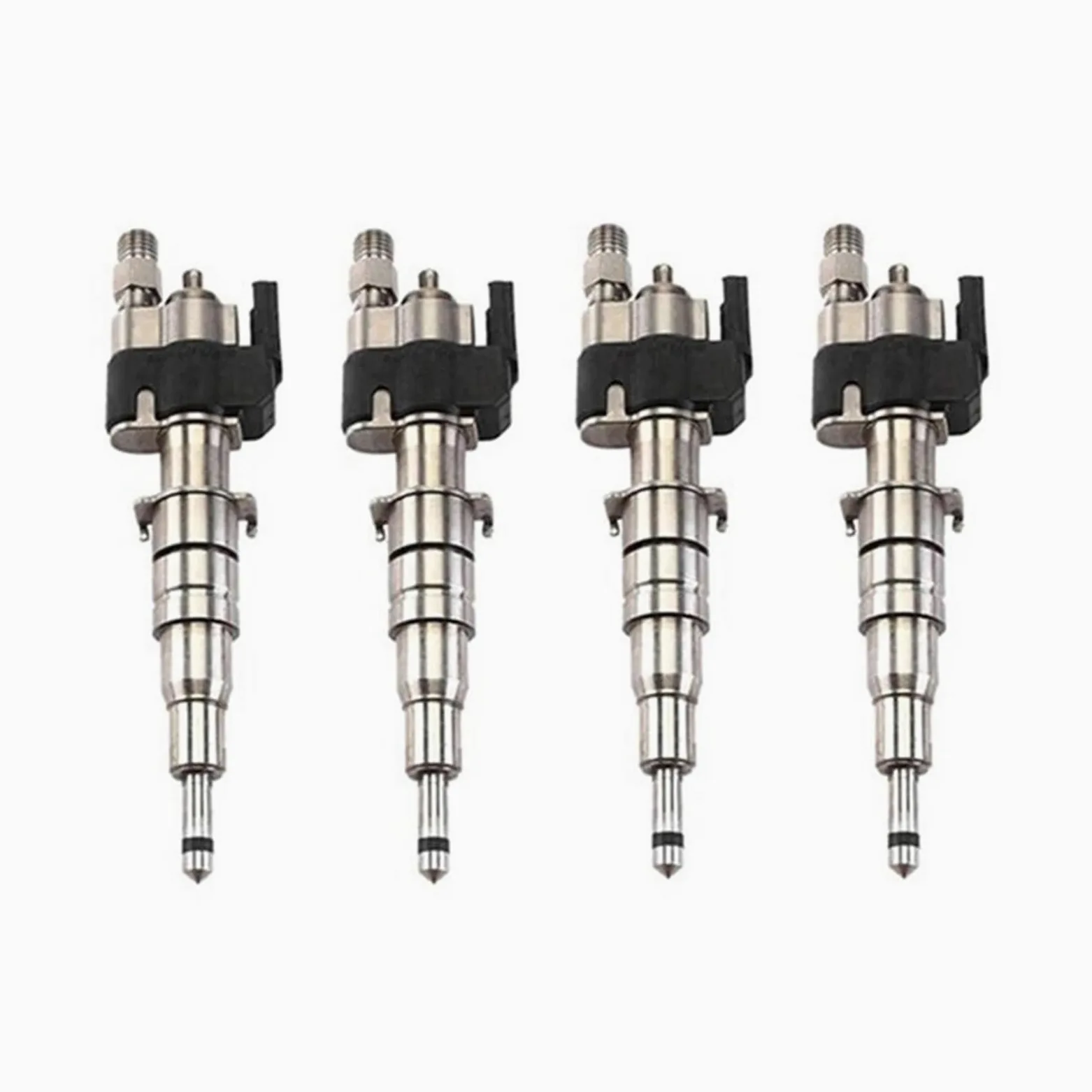 4 Uds 13537585261-12 13537589048-12 13537589048 Inyector De Combustible para N43 N53 para 1 3 5 6 Series E81 E90 E60 E63 X5 X6 Inyector Boquilla Inyector Combustible Inyectores
