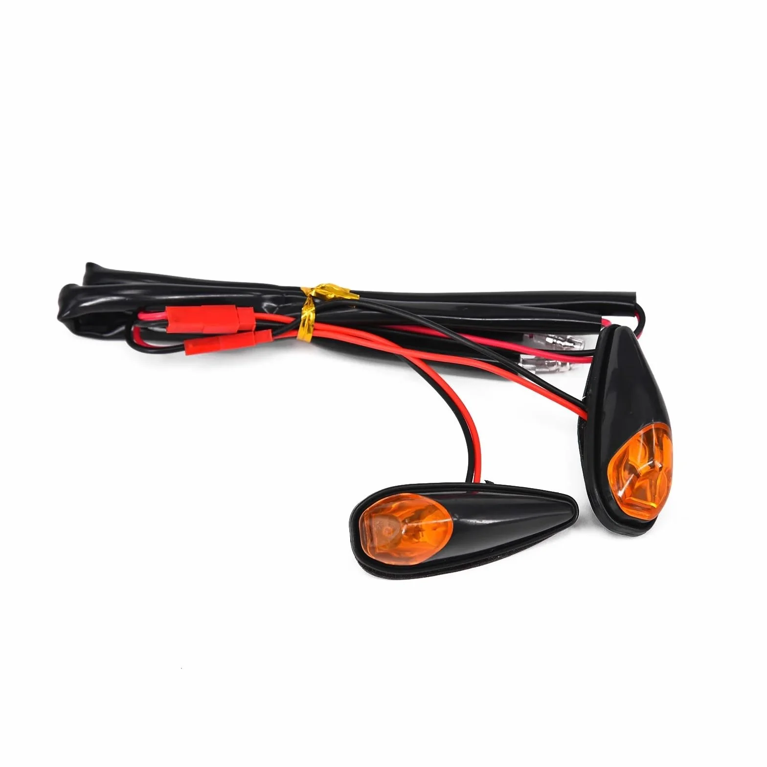 Mini Luces De Posición Laterales Luces De Señal De Giro 1 Juego Indicador De Ahorro De Energía 12 V 2 Piezas Luces Brillantes Y Útiles Motocicletas. Luces traseras