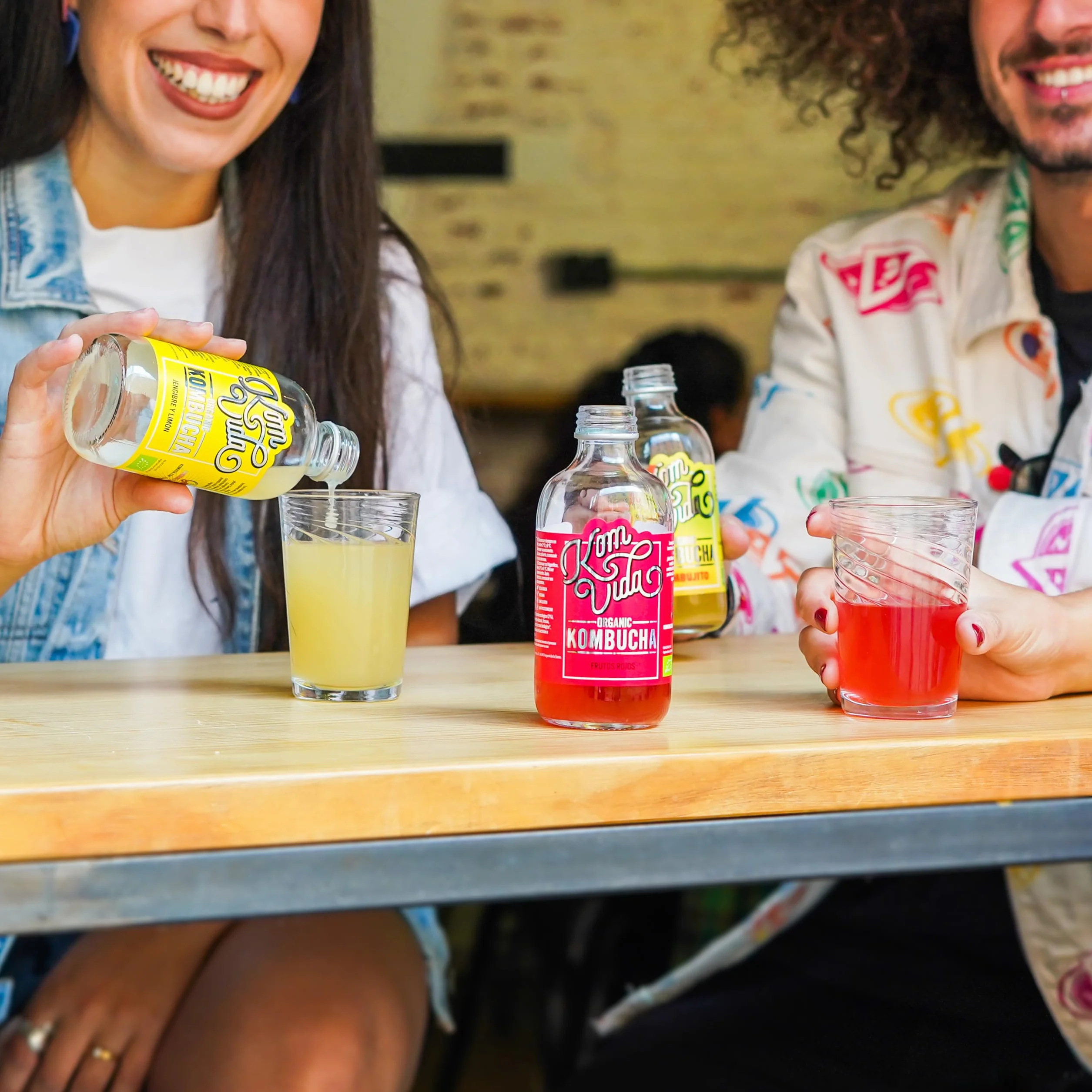 Komvida Té Kombucha Kit Sabores Originales 12 Botellas 250 ml
