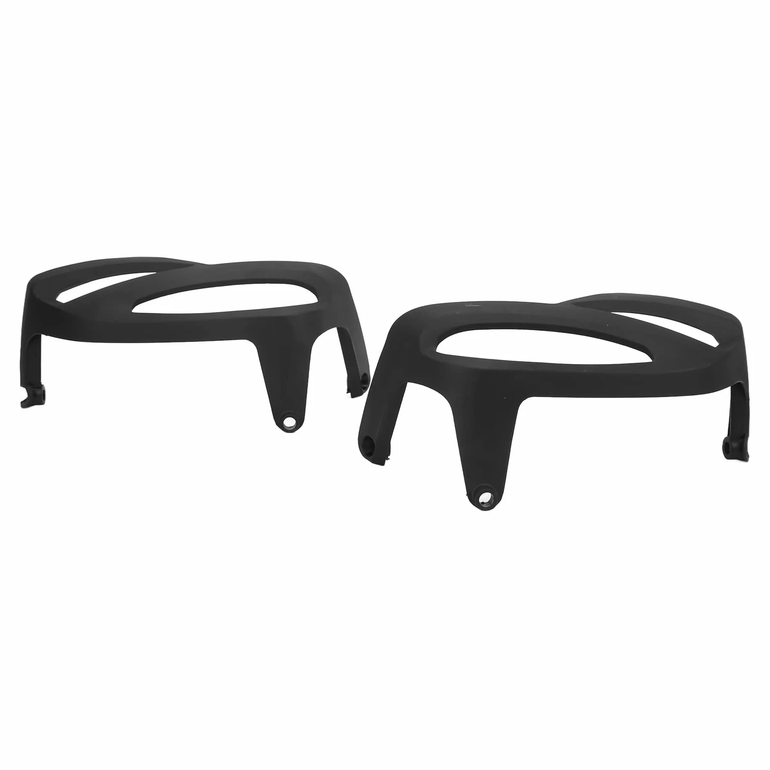 KIMISS Protector de Cilindro de Motor de Motocicleta 2 Piezas, Protector de Motor de Cilindro Negro ABS de Repuesto para R1200GS 2004-2008
