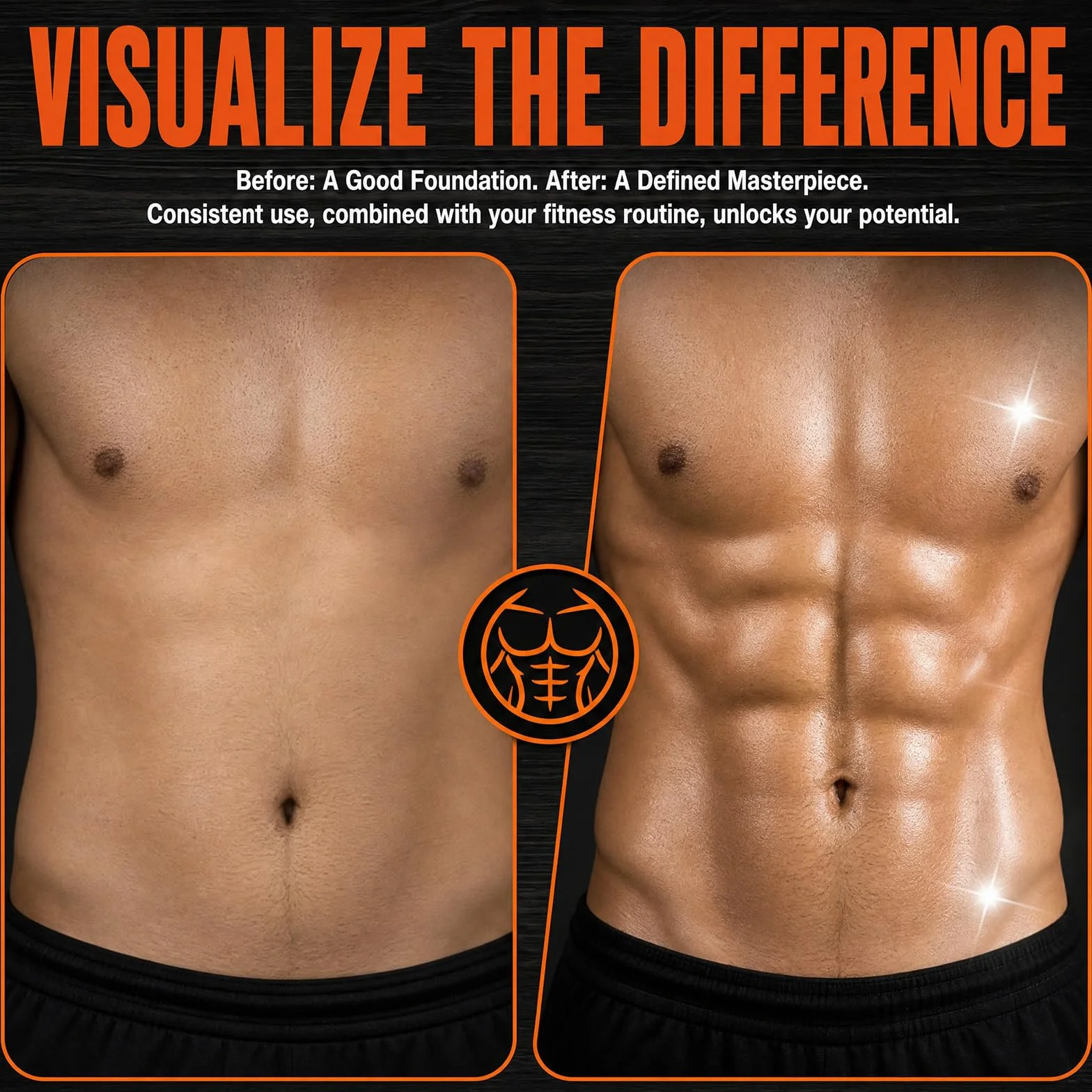 Crema Abdominal 2 Piezas, Crema De Masaje Con Efecto Calor, Gel Corporal Para Fitness Y Entrenamiento