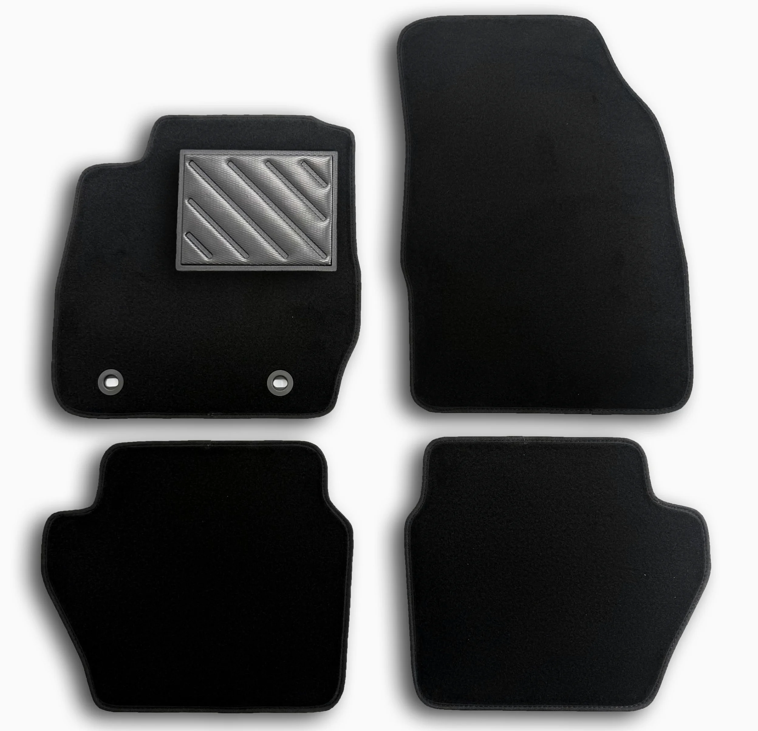 Alfombrillas para Ford Fiesta Vi MK6 2008-2011 Antideslizantes Goma Reforzada
