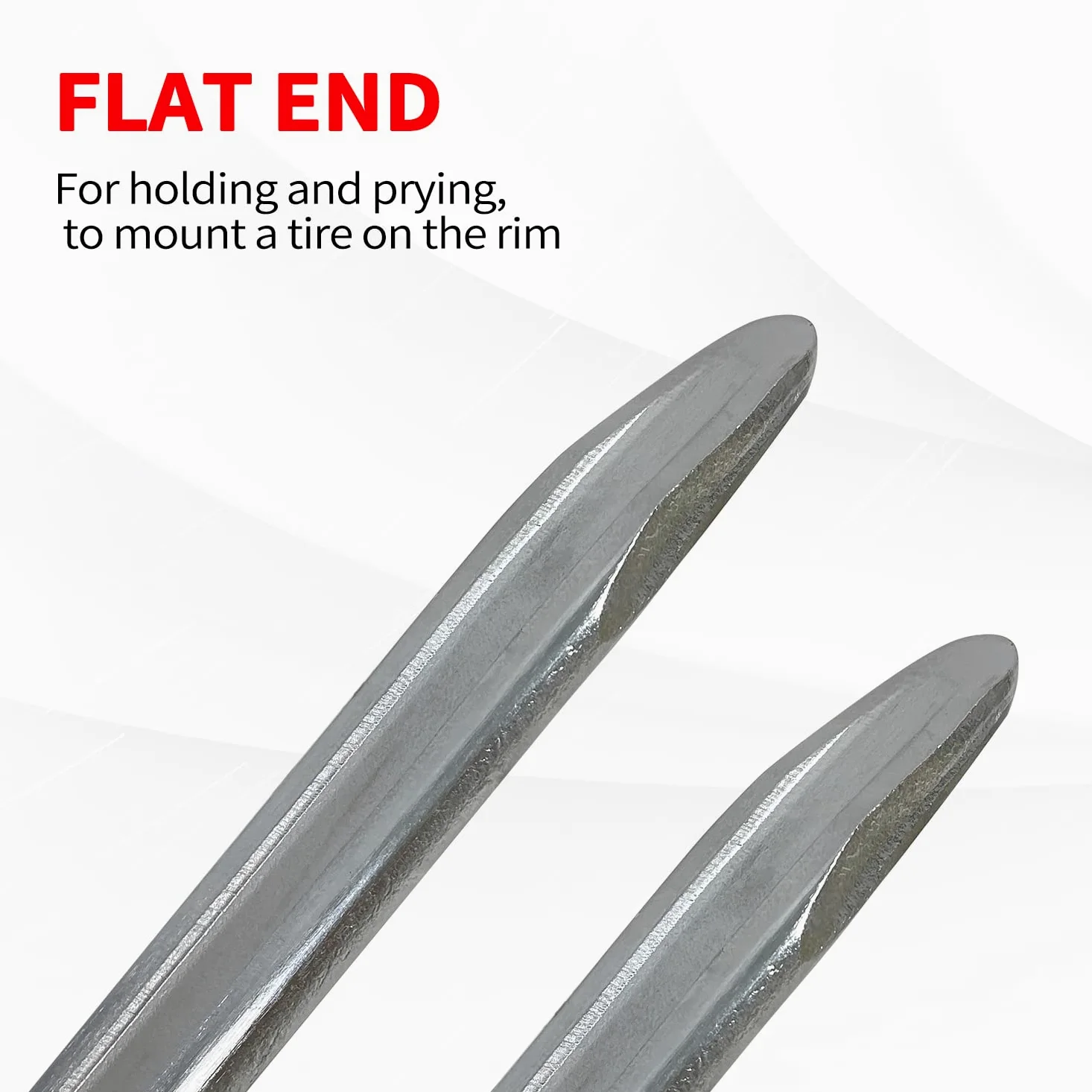 Sutekus 17.5 pulgadas cucharas de neumático montaje/hierro de desmontaje para mantenimiento de camiones auto, 2 piezas (17.5 pulgadas)
