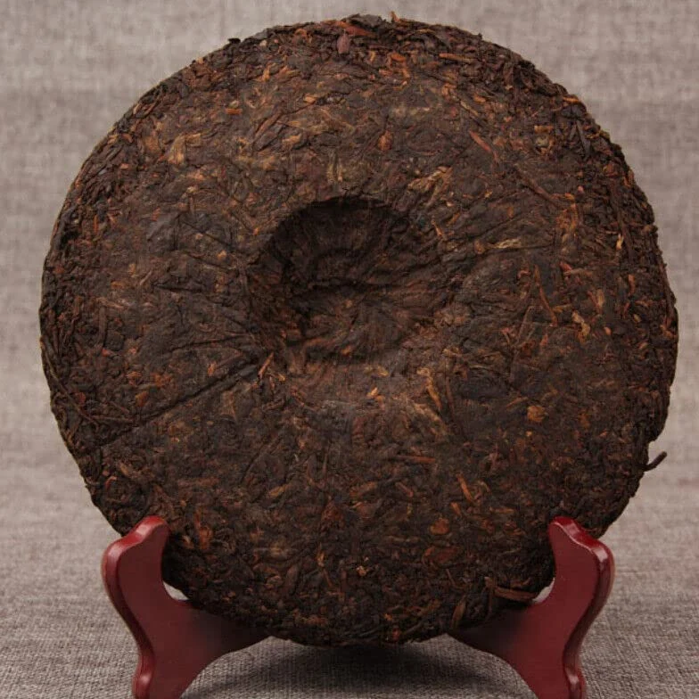 Tarta Qizi de Yunnan Té Puer Viejo Shu Puerh 357g