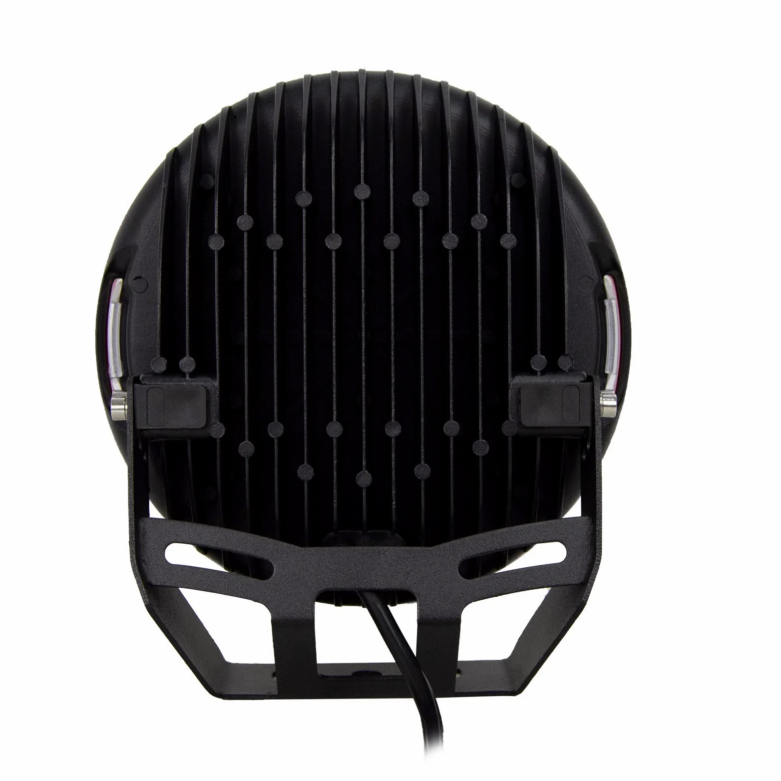 PICAA Foco de trabajo LED 9‘’ pulgadas 294W Ronda LED Spot Tractor 12V-24V 6000K Focos LED para Tractores IP68 Impermeable Luz de Niebla Coche,SUV, UTV, ATV, Off-road,Camión,Moto,Barco (rojo)