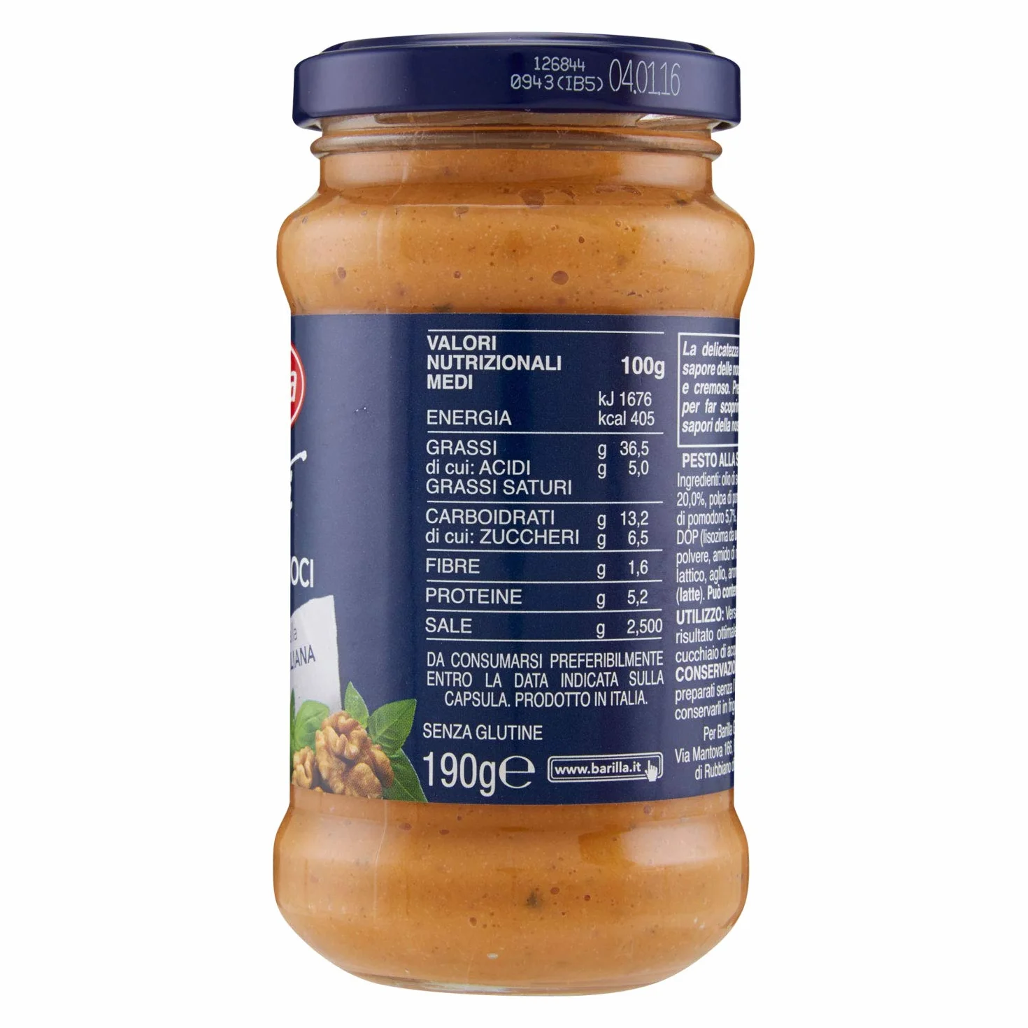 Barilla Pesto alla siciliana 190 g