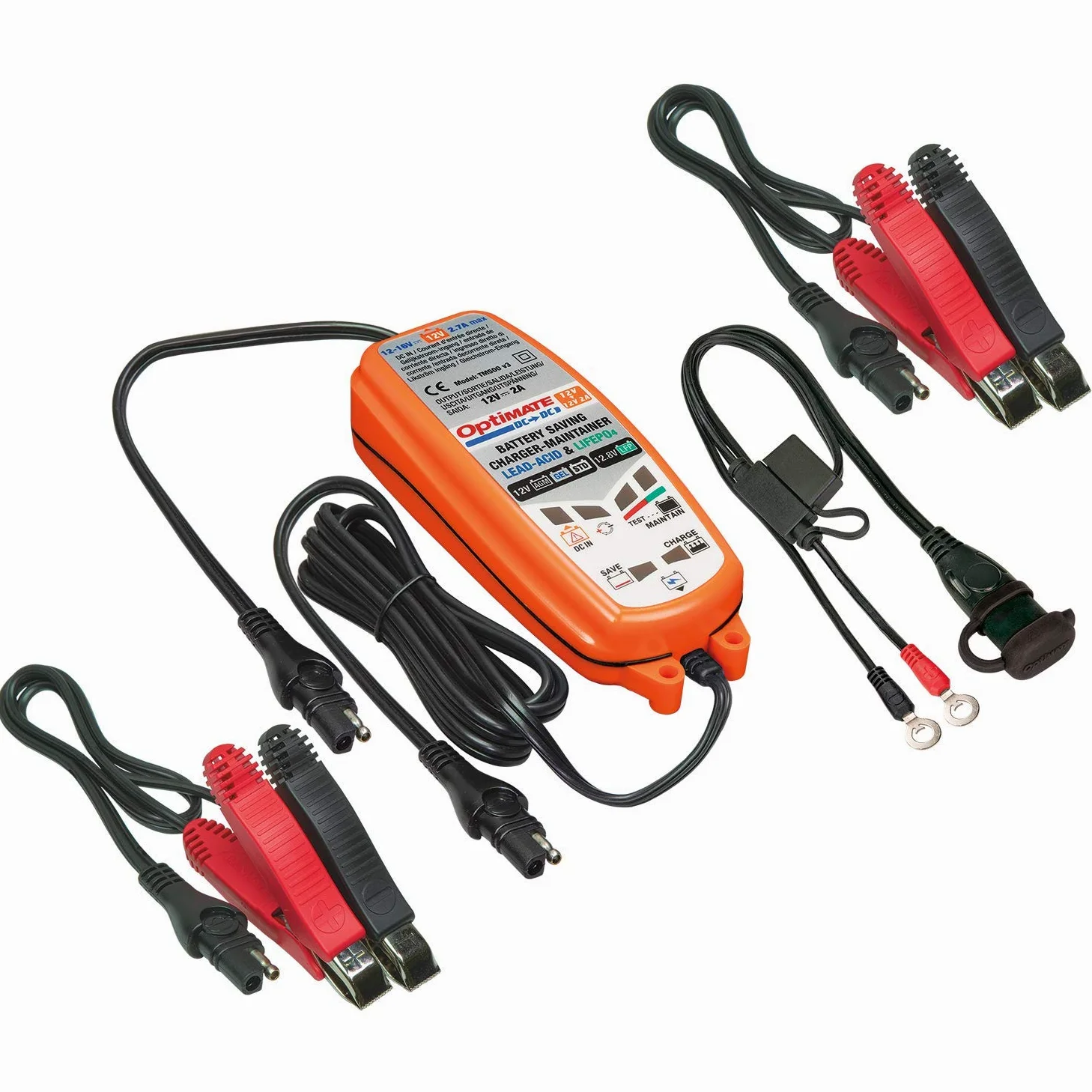Tecmate TM-500 Cargador Optimate DC-DC