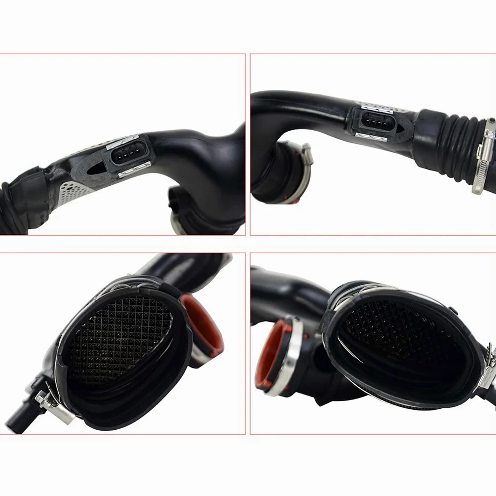6420907337 Conducto de aire puro con medidor de flujo de aire 6420908237 | 6420907337 Conducto de aire puro con medidor de flujo de aire compatible con W203 W204 S204 W211 S212 W639 Diesel 2005-2020