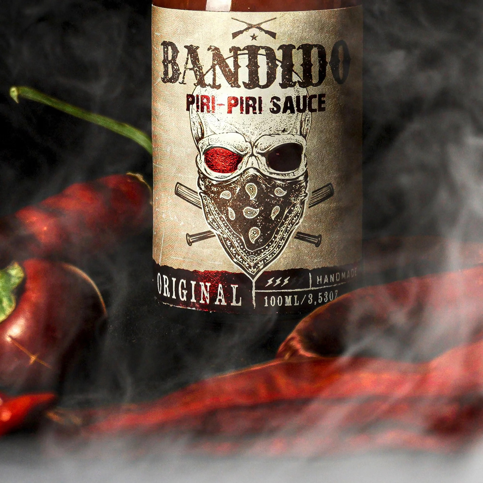 Salsa Picante Piri Piri Bandido Frasco 100 ml Gourmet Portuguesa