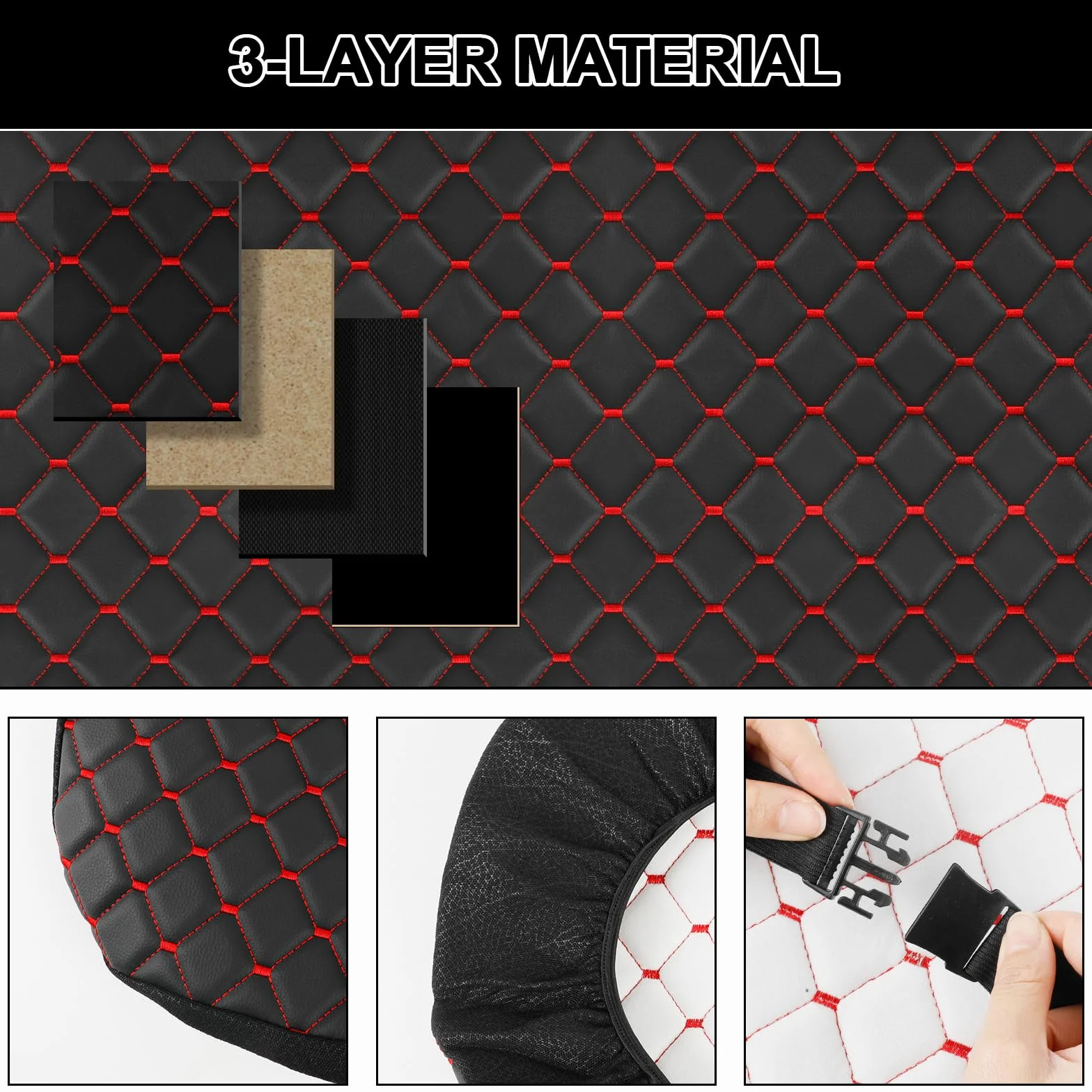 Funda de Asiento de Tractor Resistente para Tractores de Gabinete con Reposacabezas, Funda de Asiento de Carretilla Elevadora