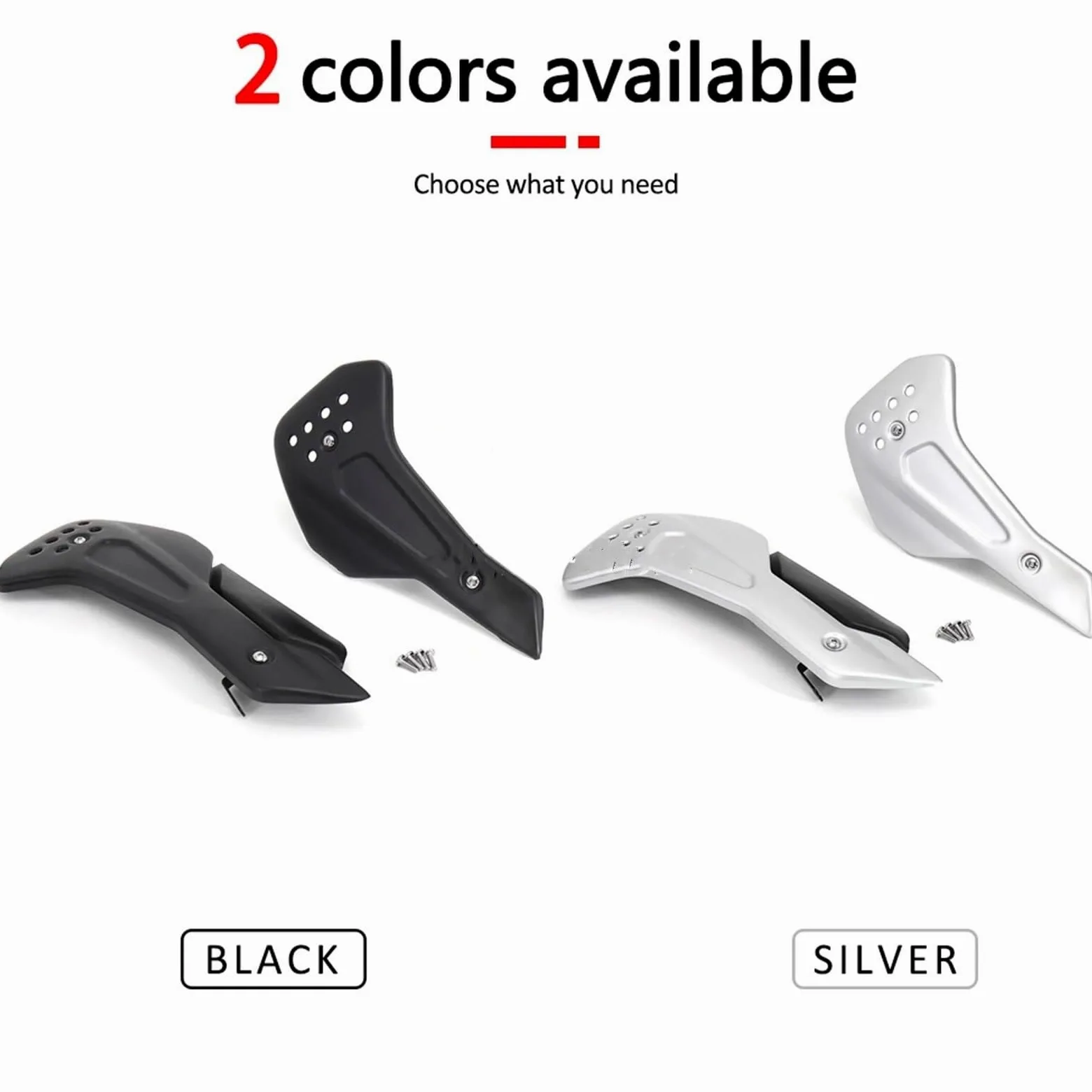 Compatible con Trident 660 Pan 2021 2022, carenado de alerón Inferior del Motor para Motocicleta Deflector Aire Moto Carenado Deflector de Viento