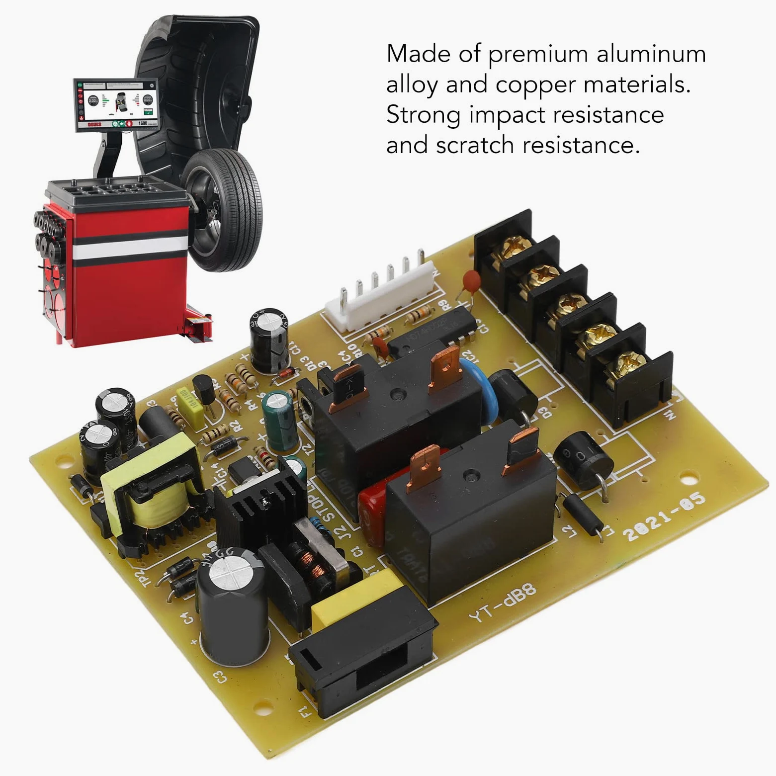 Máquina Equilibradora de Placa de Circuito de Equilibrador de Neumáticos de Automóvil Máquina Equilibradora de Neumáticos de Coche Placa de Circuito de Máquina Equilibradora de