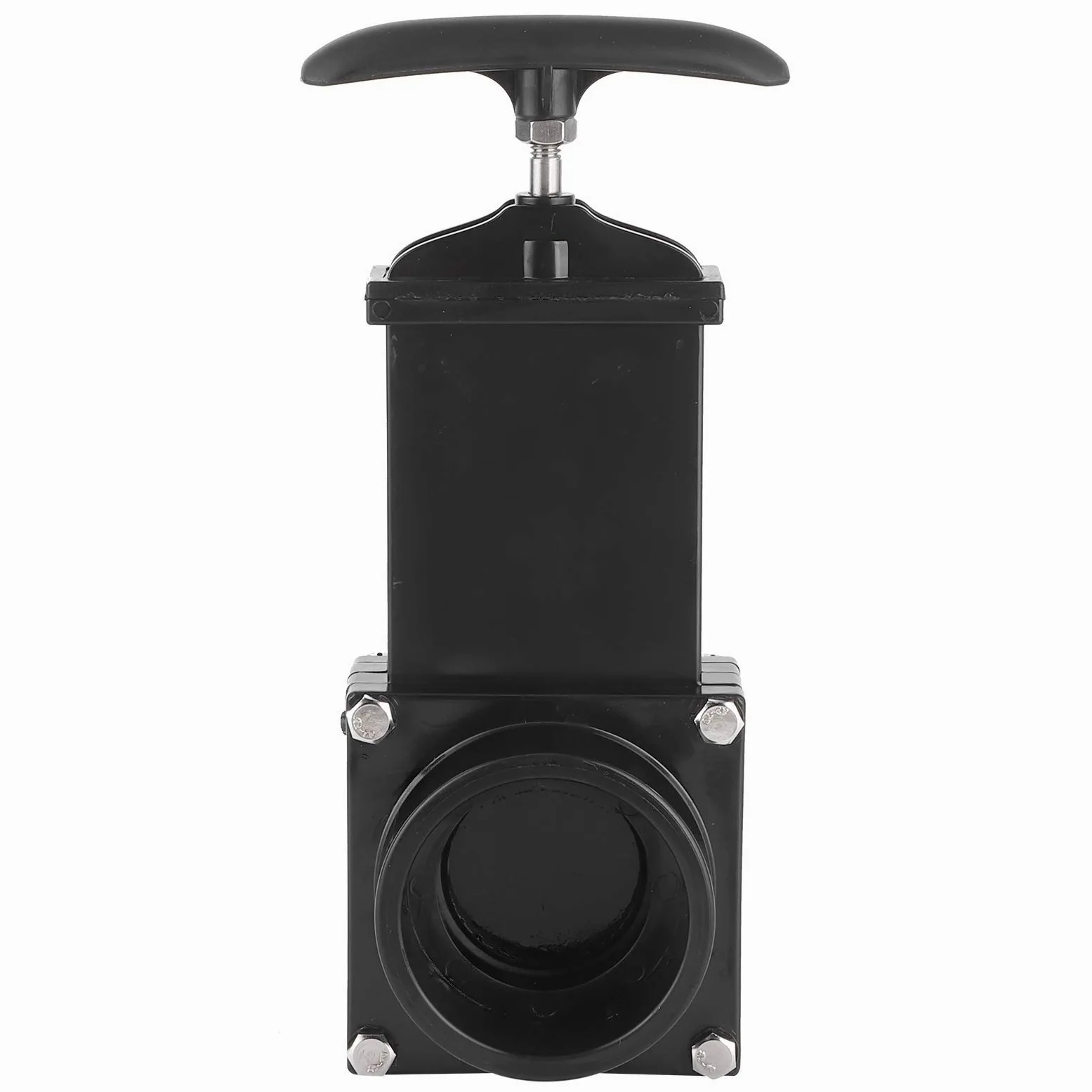 EBTOOLS Válvula de Drenaje RV, válvula de Drenaje RV de 50 mm, válvula ABS para alcantarillado de residuos, para Accesorios al Aire Libre para Caravana