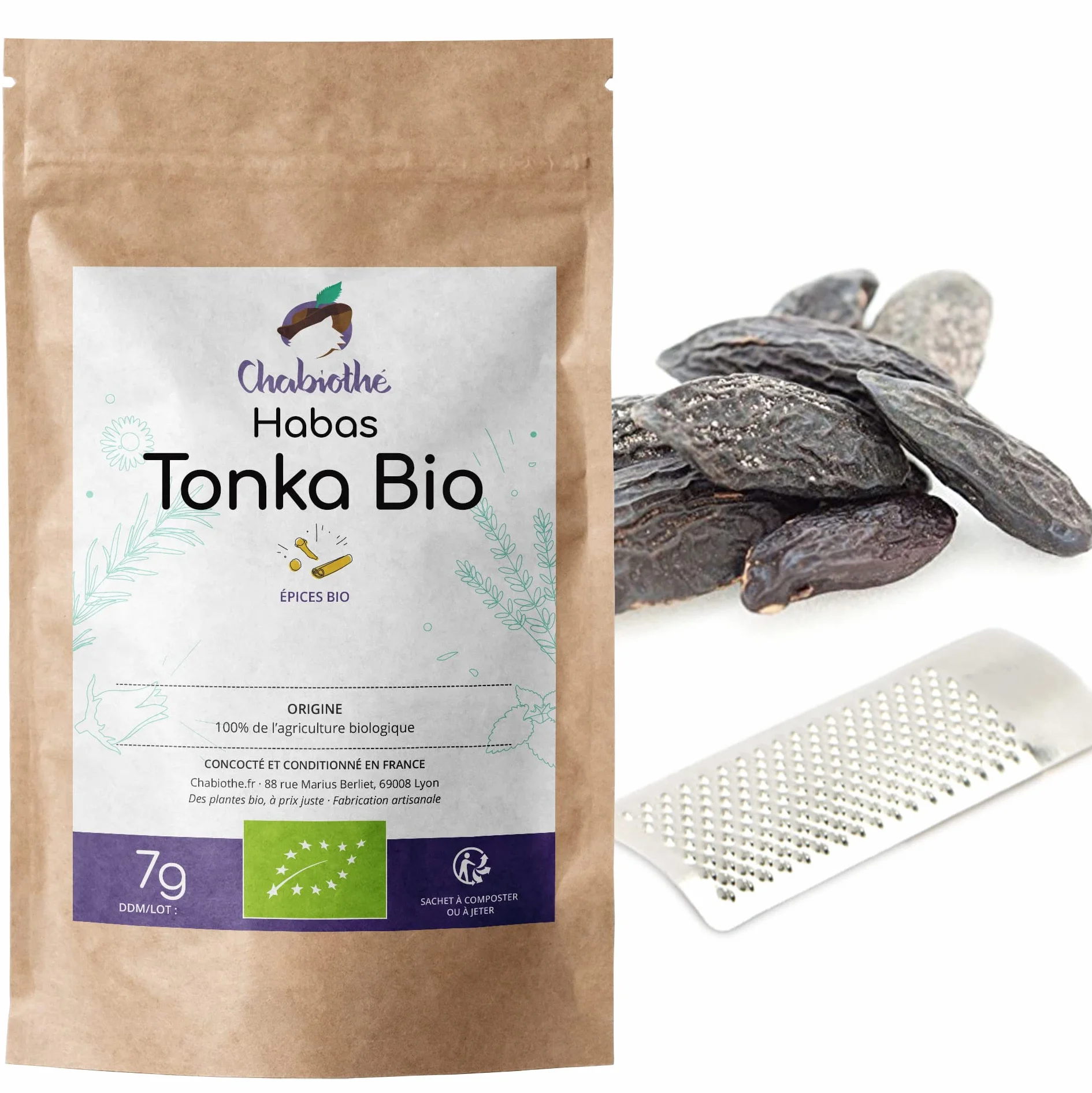 Tonka BIO Fèves 5 szt. z tarką