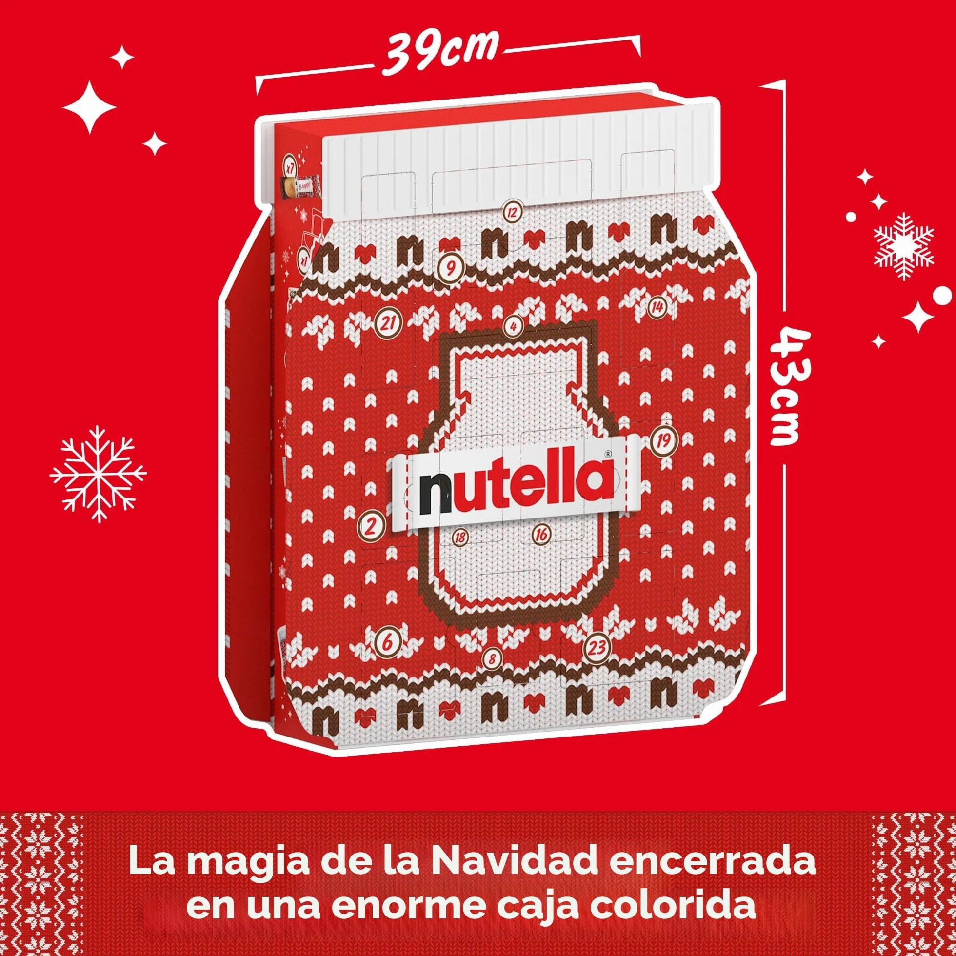 Nutella Calendario de Adviento 528g