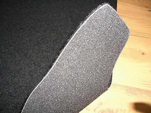 761 - Alfombra para maletero de coche, color negro, apta para VW T7 Multivan