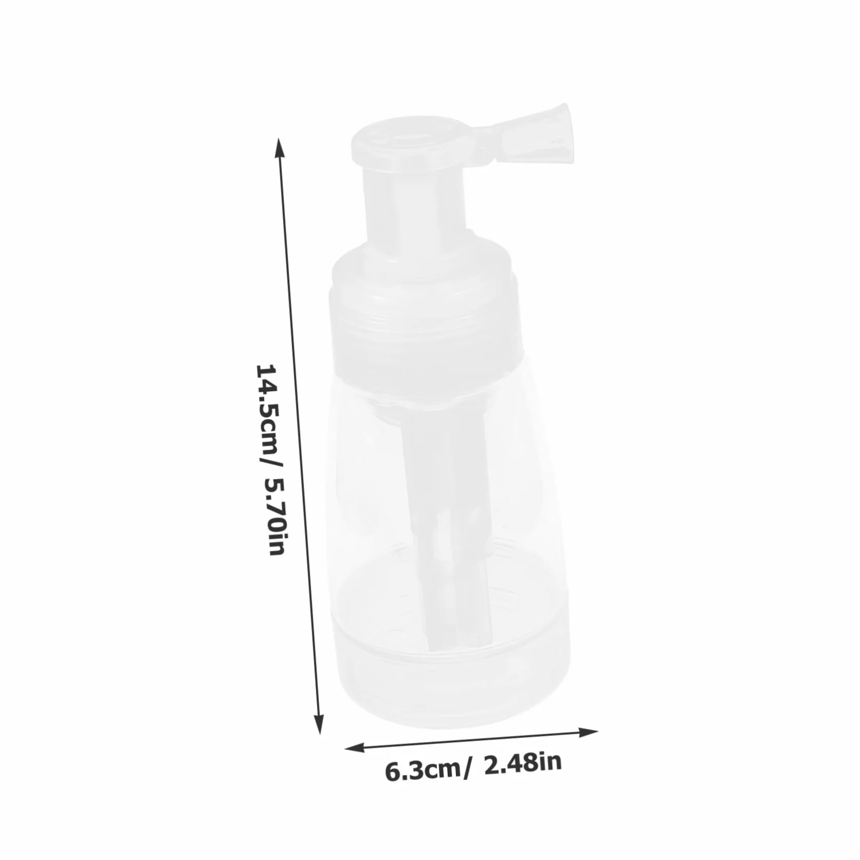 FOMIYES Botella Rociadora de Polvo Rellenable Dispensador de Polvo Seco