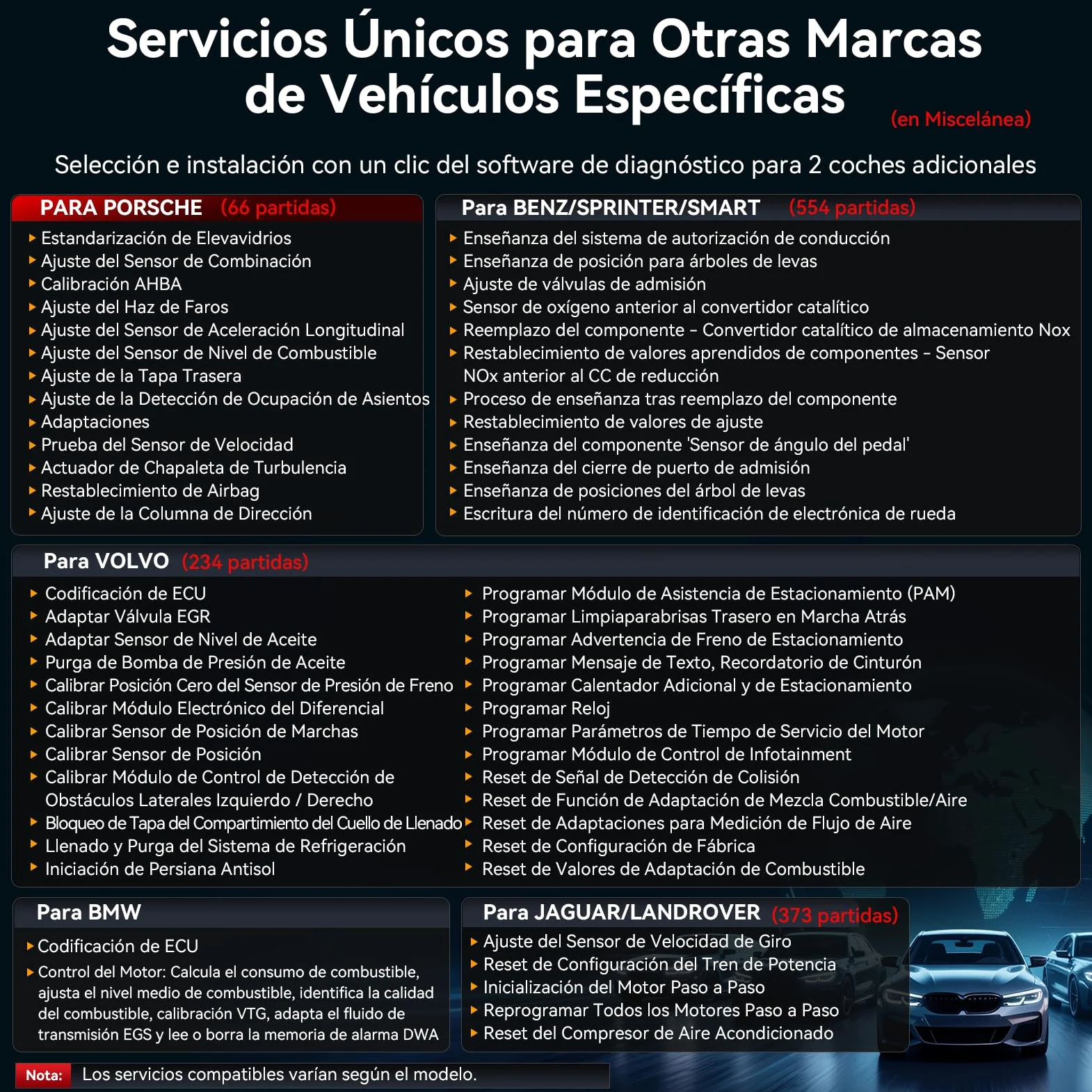 iCarsoft MB V4.0 Instrumento de Diagnóstico Bidireccional para Be.NZ/Sprinter/Smart + 2 Marcas Opcionales, Escáner OBD2 Completo del Sistema con 38 Servicios para Merce.Des, Prueba Activa, Auto Vin