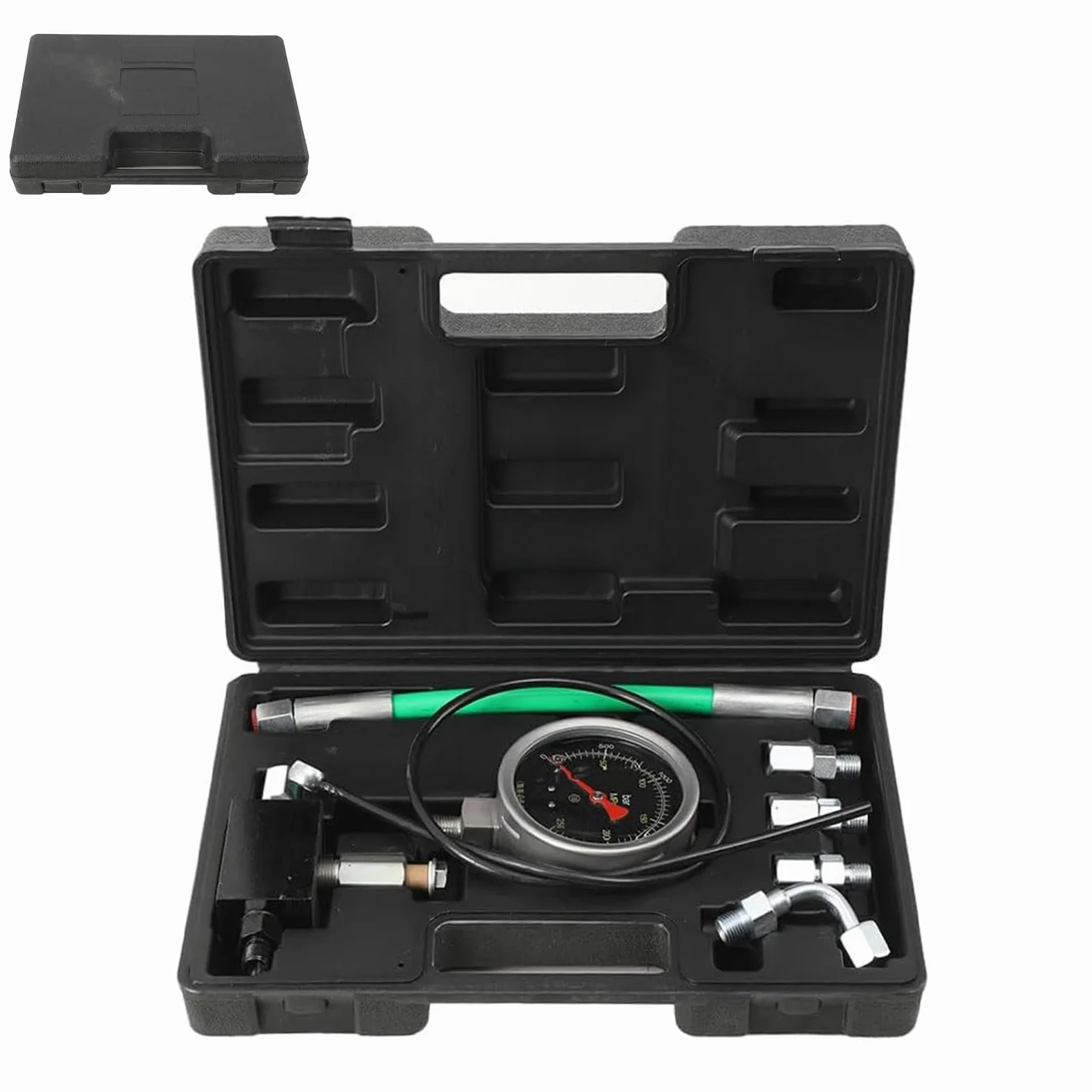 Common Rail - Kit de comprobador de presión de combustible para arranque del motor y comprobaciones de fuerza de funcionamiento, ideal para diagnosticar el rendimiento de la bomba de aceite de alta