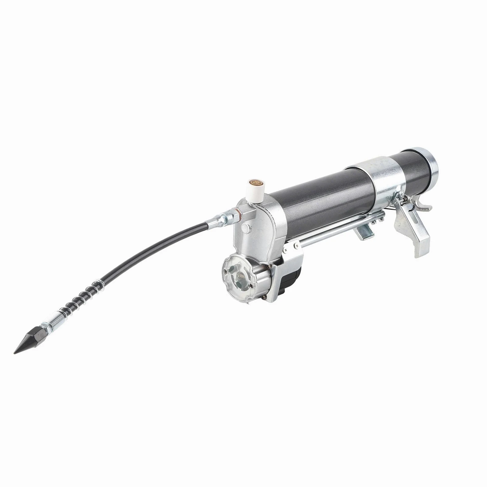Soporte para pistola de grasa, adaptador de grasa de alta presión 12.000 Psi para taladro eléctrico, con diseño ligero de aleación de aluminio para cartucho de