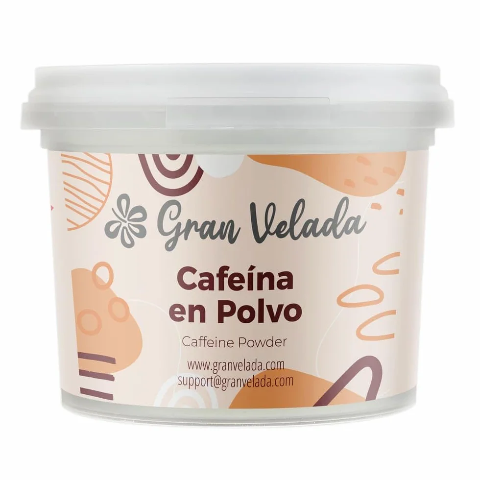 Gran Velada Cafeína PH EUR 1 Kg Cafeina En Polvo Activo Cosmético Para Cremas Anticelulíticas
