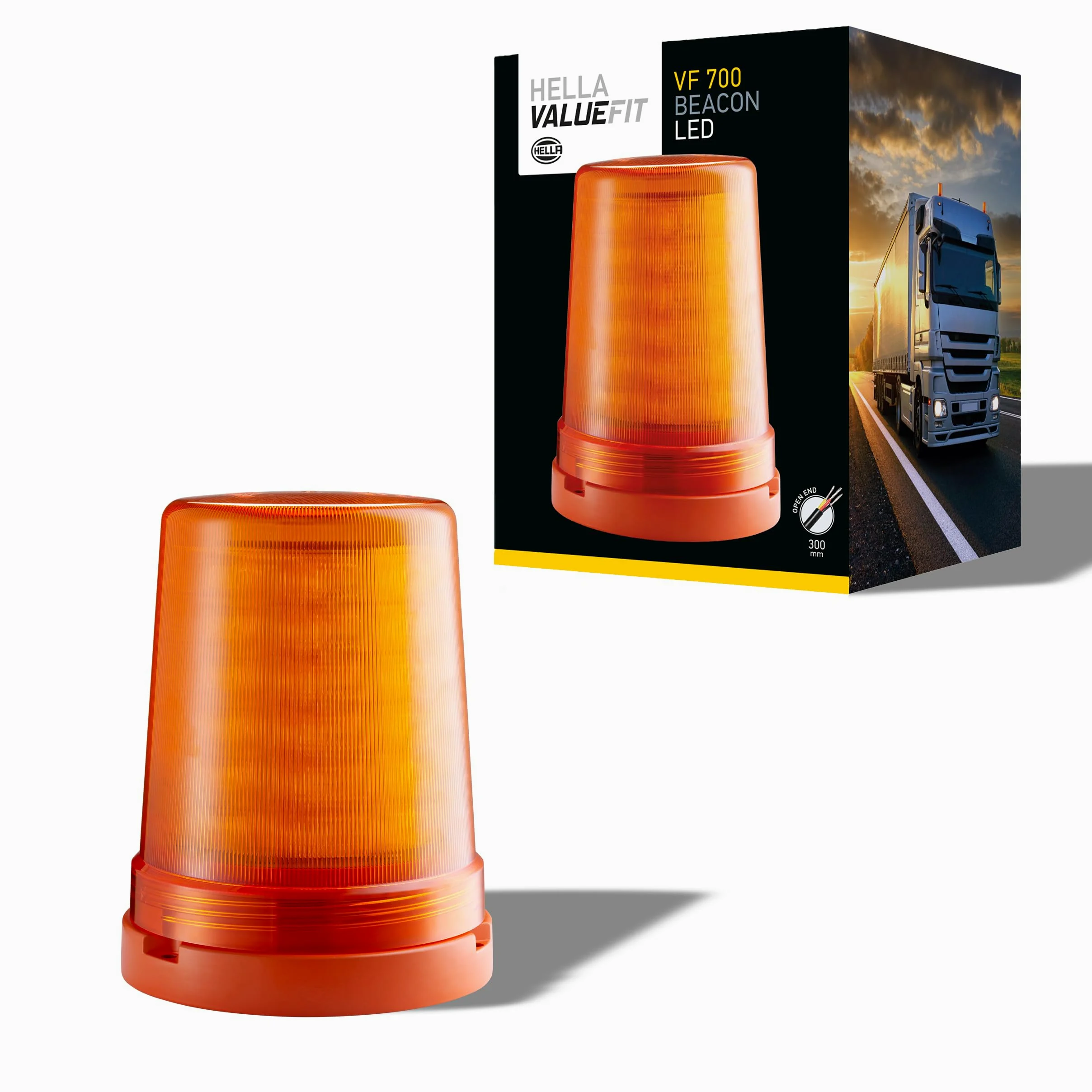 Hella VALUEFIT LED Rotativo - Luz de aviso, de destellos VF700 LED