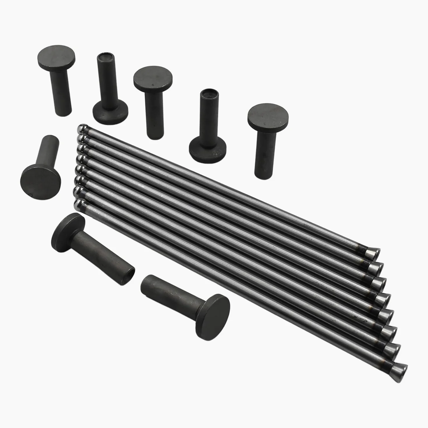 8-941 8-97071-673-0 - Juego de 8 grifos de varilla de empuje de válvula compatible con motor Isuzu 4JG2 4JB1 compatible con excavadora Sumitomo SH60 compatible con Bobcat Skid Steer Loader