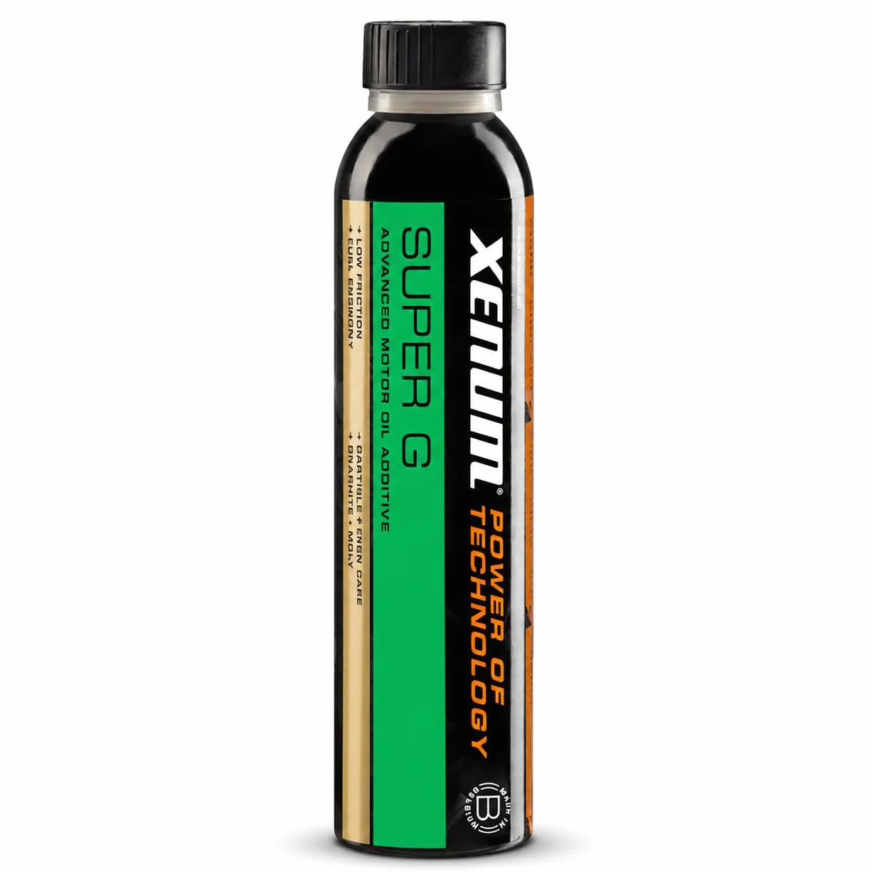 Genérico Xenum Super G Aditivo para Aceite de Motor 300 ml | Refuerzo de Grafito, Molibdeno y Ésteres | Reduce Fricción, Ruido y Desgaste | Compatible Diésel y Gasolina | Coches, Motos y Camiones