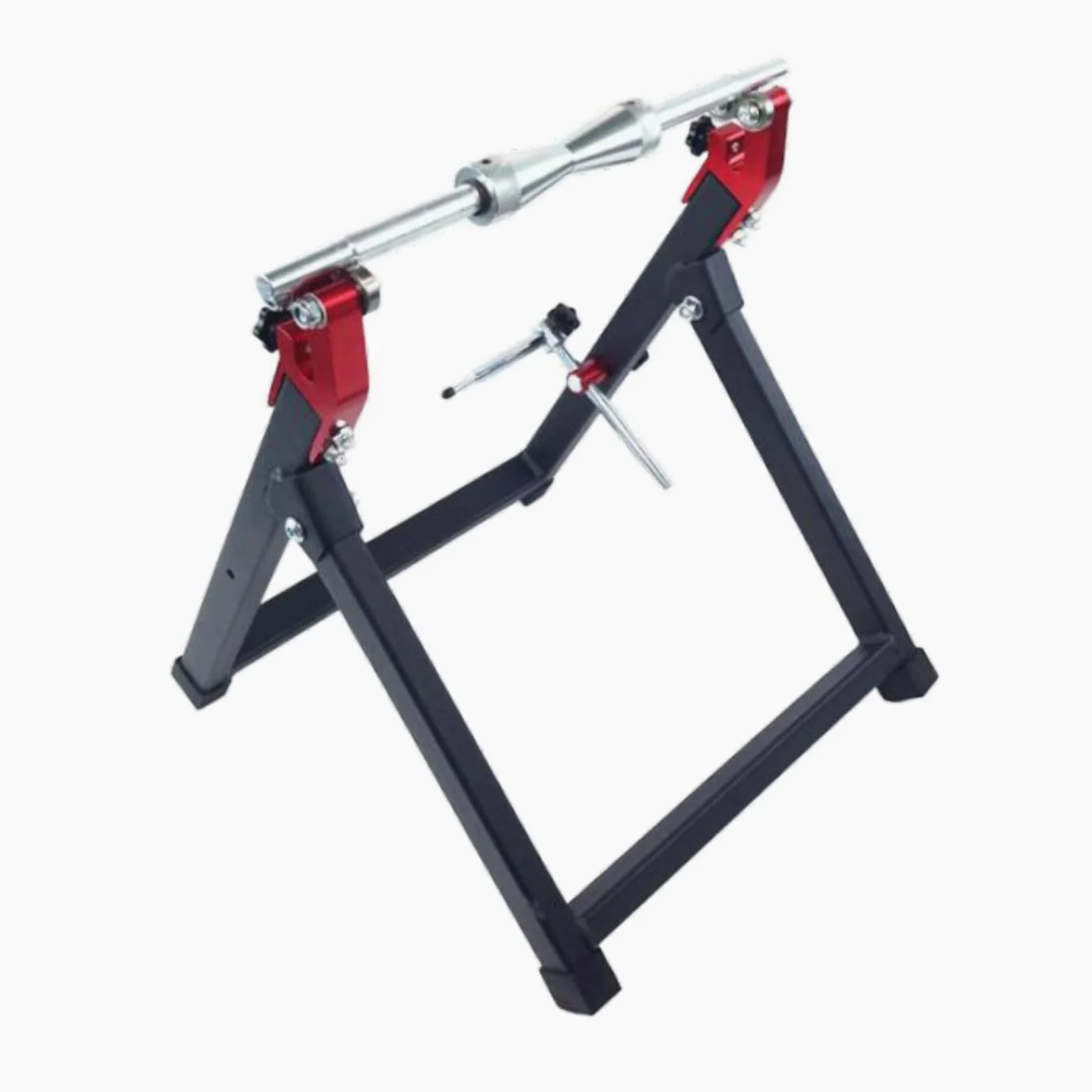 Equilibradora de Ruedas de Motocicleta Portátil con Fácil Instalación, Rojo