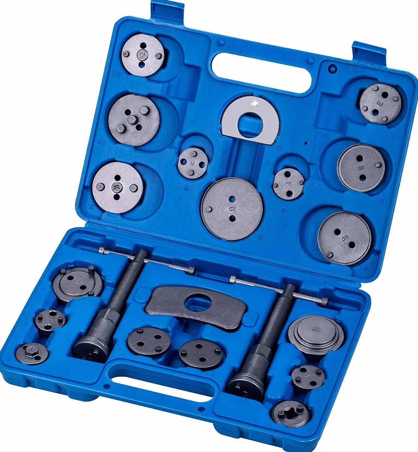 KATSU Kit de herramientas 21 piezas de reparación de frenos reposicionador de pistones de freno reposicionar el pistón de freno