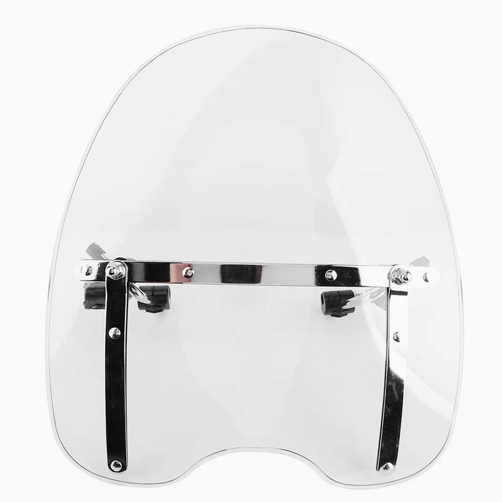 Deflector De Viento Para Motocicleta, Accesorio Para Montar En Manillar De 22-25 Mm, Parabrisas De Motocicleta Transparente