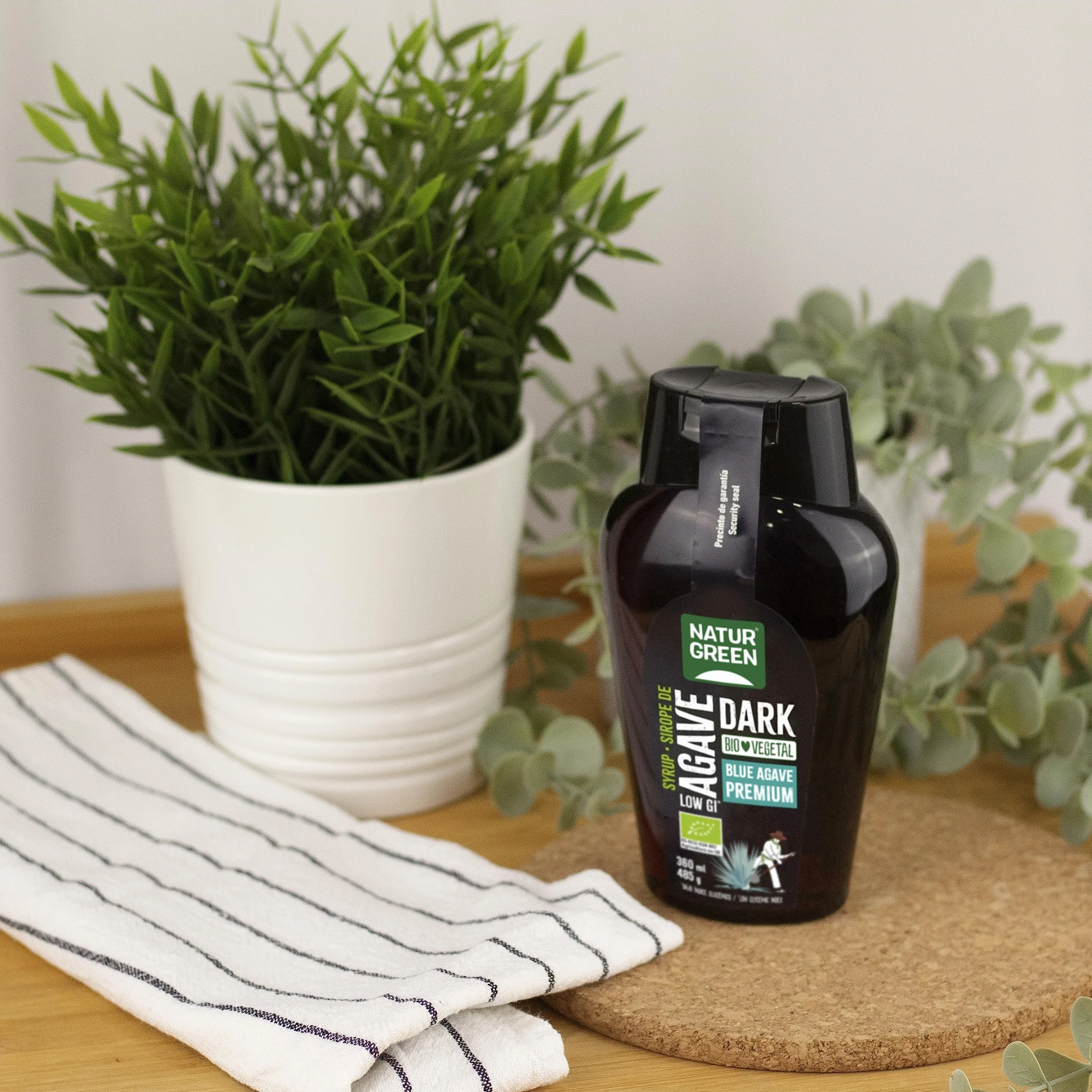 Sirope Agave Dark Bio 360 ml