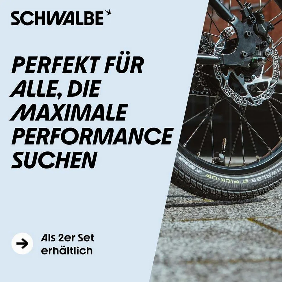 Schwalbe Airmax Smart Bike Sensor – Sistema de control de presión de neumáticos para válvulas SV-Tubeless Tubeless Mangueras con vástago roscado SV – Valve Clik Valve – Medidor de presión de
