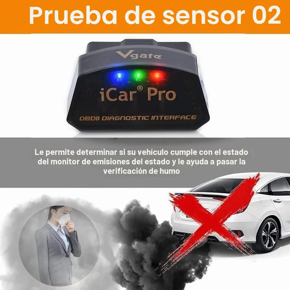 Vgate BLE 4.0 - Herramienta de Diagnóstico de Coche para iOS i-Phone iPad/Android