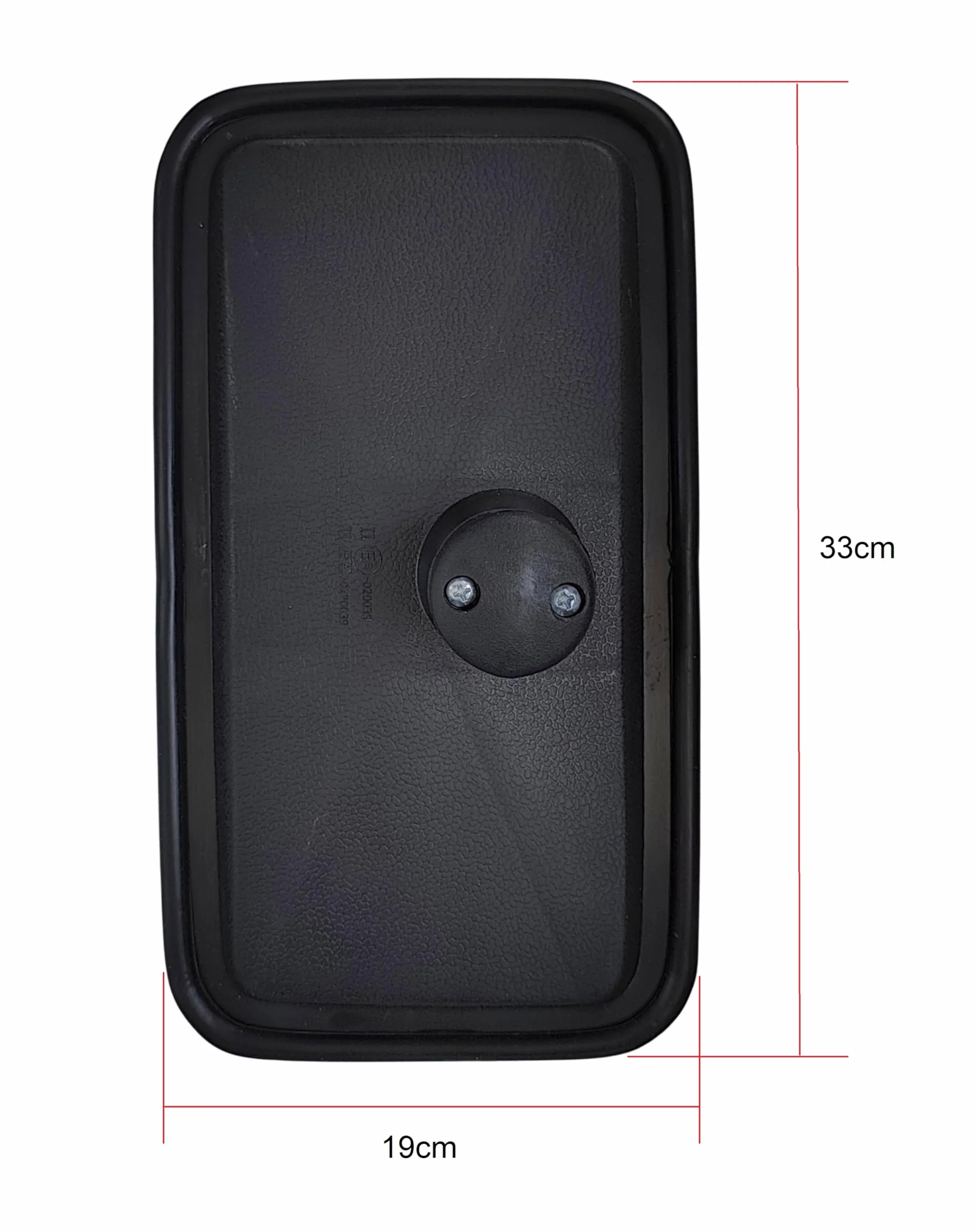 Juego de 2 espejos exteriores universales 33 cm x 19 cm E6 para camioneta