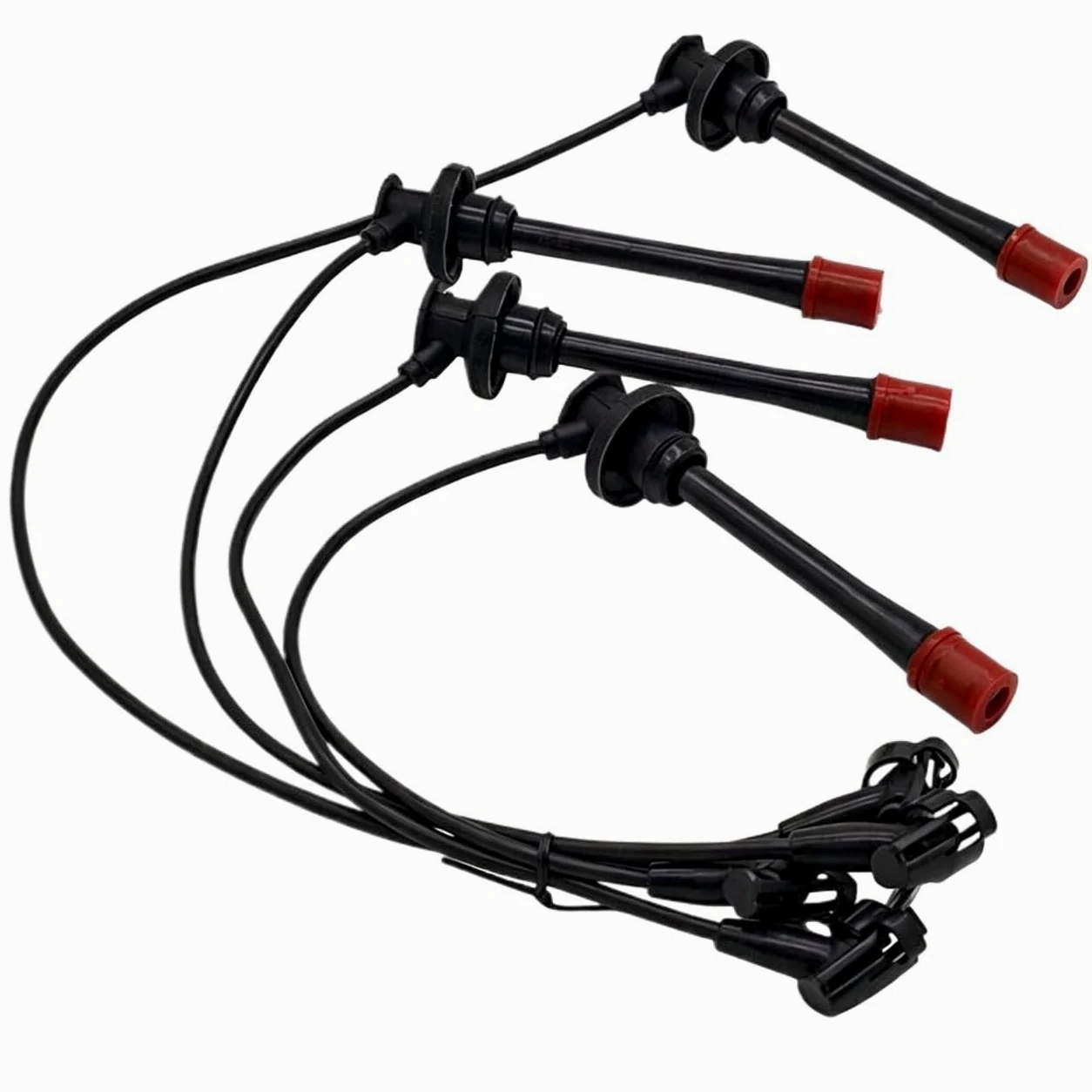 Cables para bujías 19037-75010 compatibles con Toyota FORTUNER y 4RUNNER III 2.7 3RZ-FE. Juego de Cables de Encendido para automóvil.