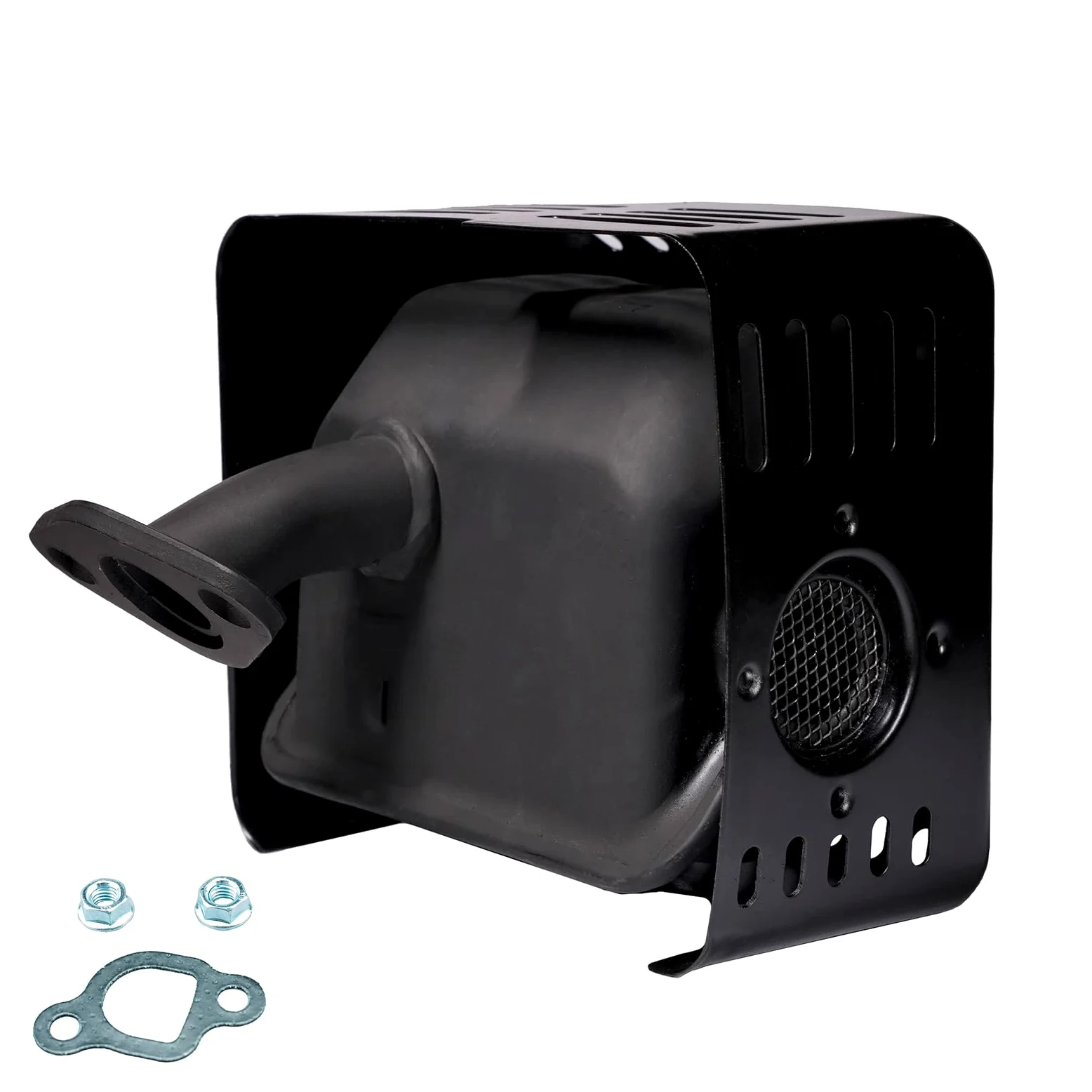 JMCHstore Silenciador de escape para Coleman CT200U BT200X KT196, silenciador para Baja MB165 MB200 Doodlebug Mini Bike, Axis M200, Mini Bikes 212CC, Hisun 196cc Engine, Go Karts