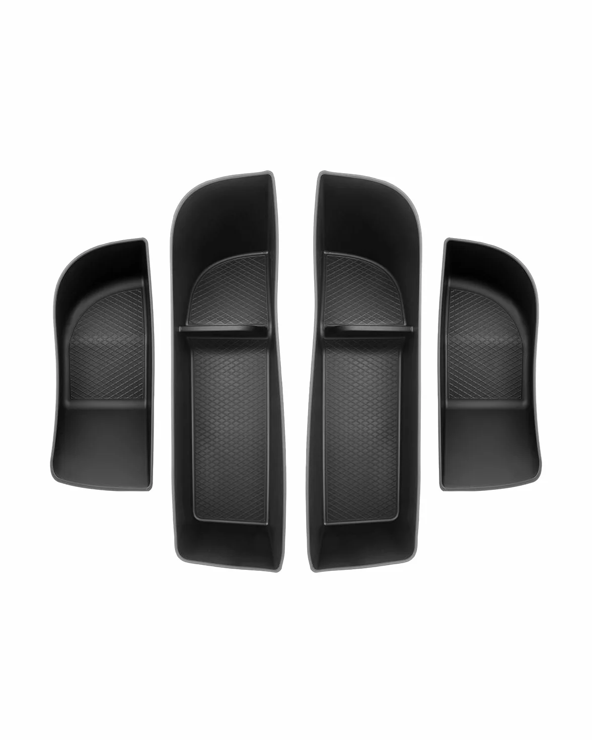 YEE PIN [4 piezas] Caja de almacenamiento para bolsillos laterales de puerta para Xpeng G9 EV 2024-2026, bolsillo para puerta delantera y trasera, para Xpeng G9 EV accesorios Organizador interior de