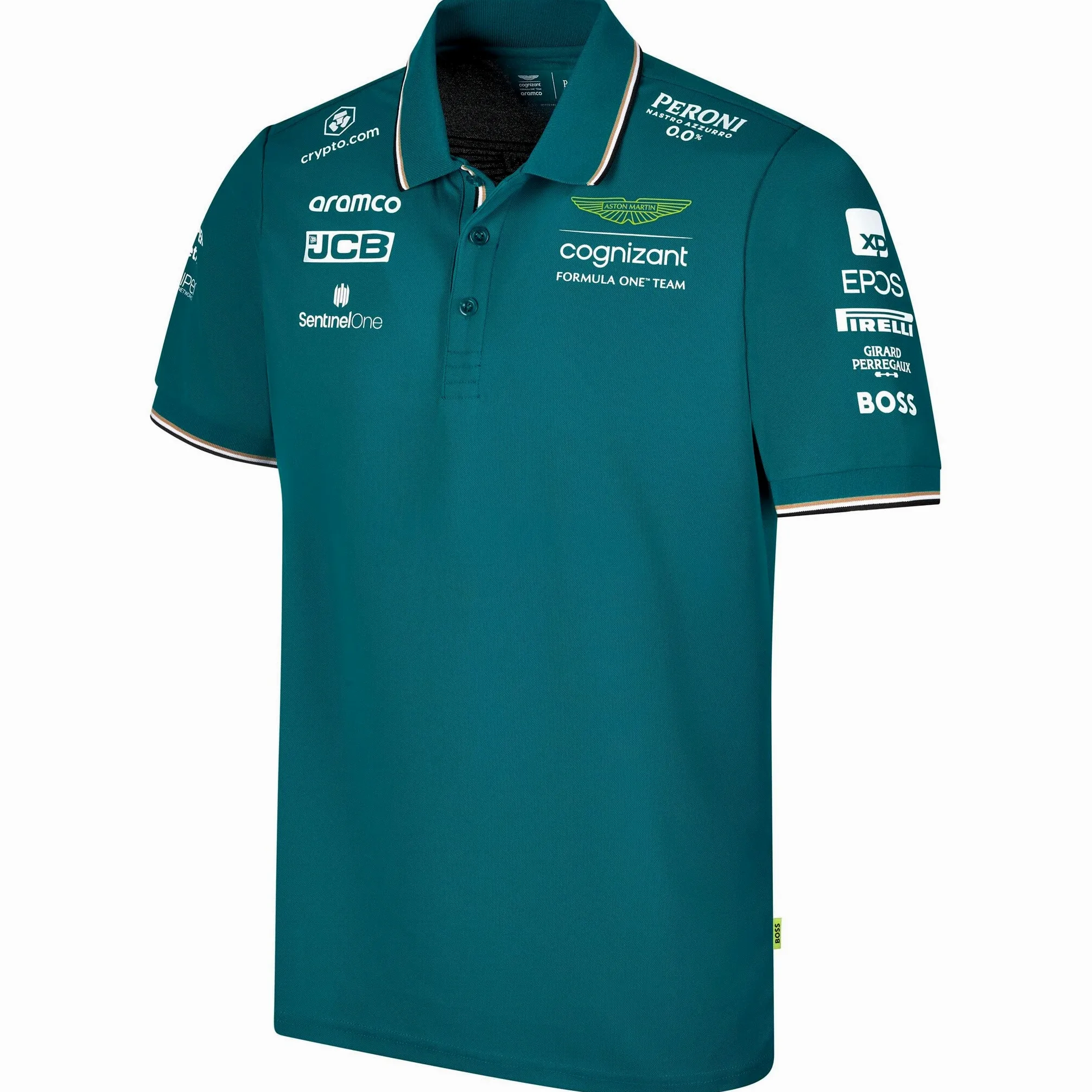 Aston Martin F1 Official Team Polo Shirt 2023