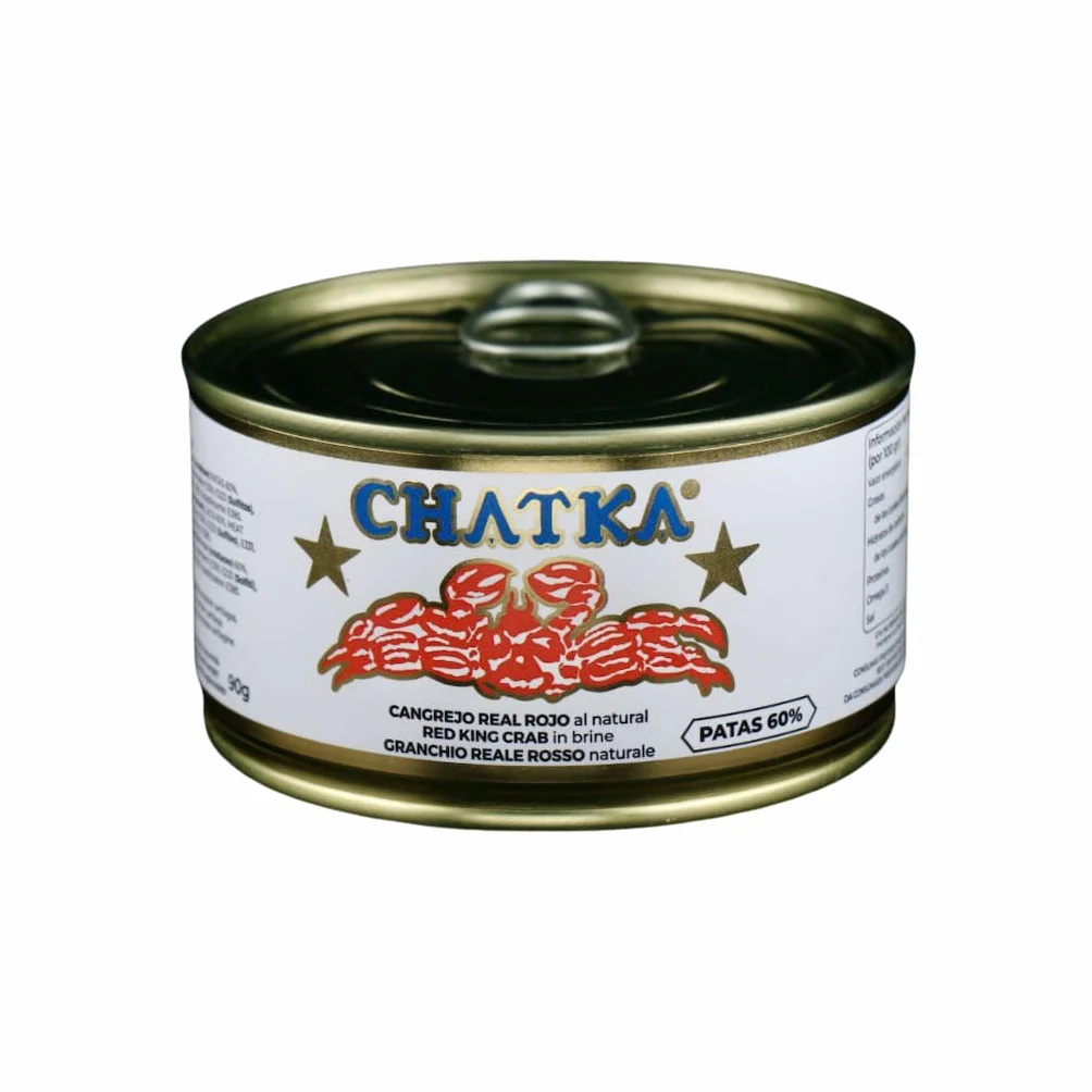 Conserva de cangrejo Real rojo 60% patas 90g tradicion