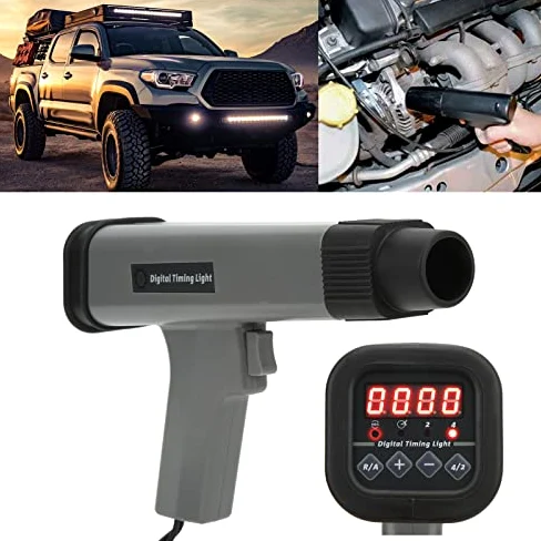 Luz de Sincronización Digital para Motor con Pantalla, Ajuste Universal Estroboscópica Inductiva