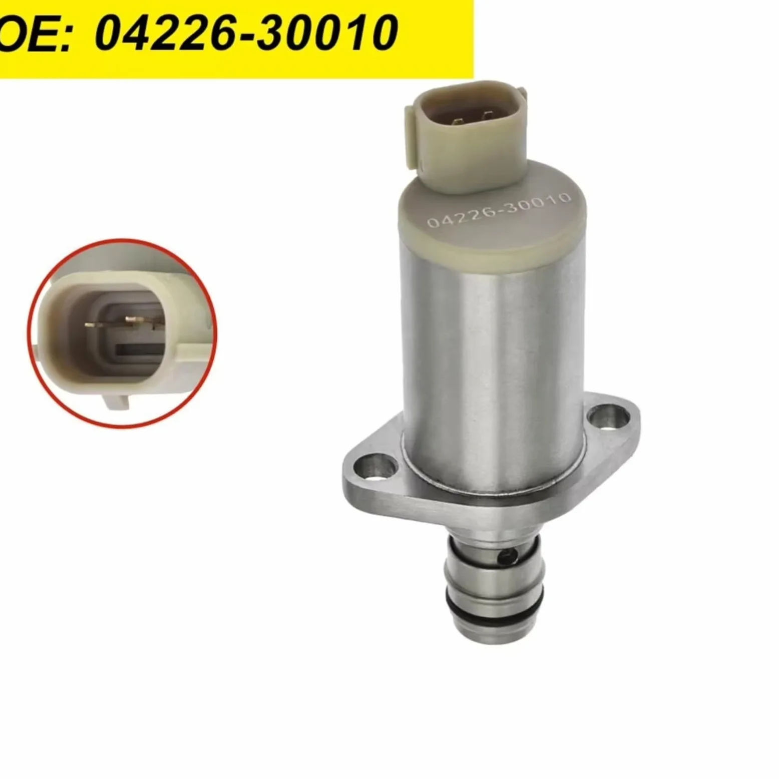 Regulador de presión Compatible con Toyota Hilux, regulador de presión, válvula de Control de succión, Bomba de Combustible SCV, Pieza Original del automóvil 04226-30010